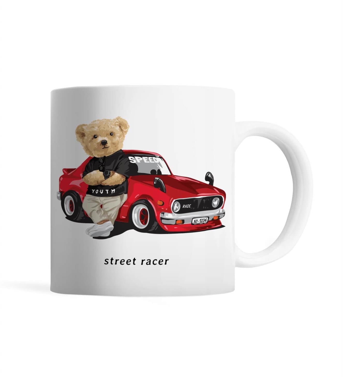 Teddy Bear | Street Racer - Kupa Bardak
