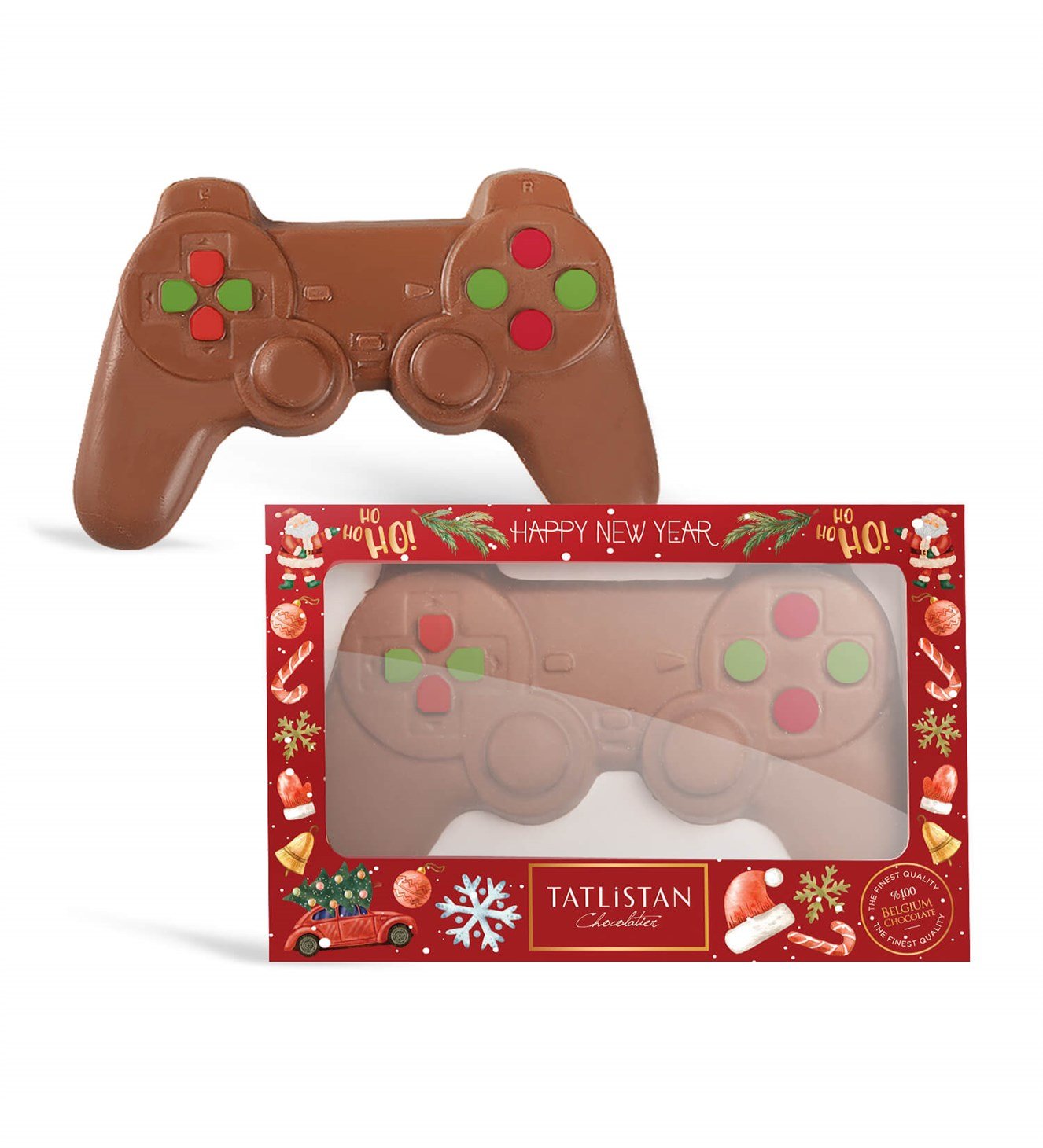 Yılbaşı Konseptli Joystick Çikolata