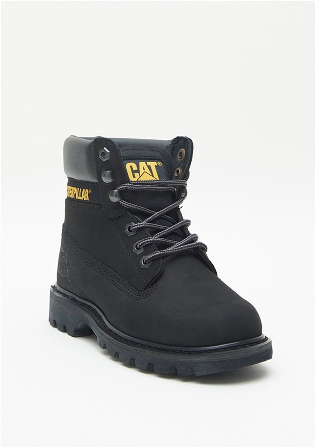 Caterpillar Colorado Black Nubuk Hakiki Deri Unisex Bot
