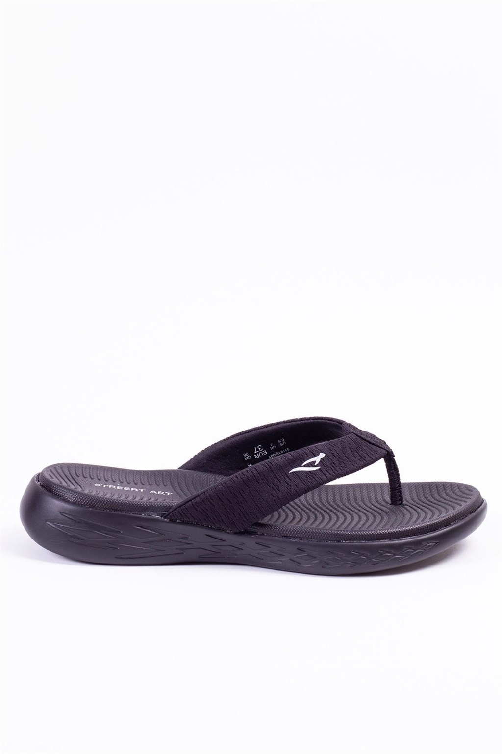 Deripabuc Hakiki Deri Kömür Kadın Terlik DP23-0210