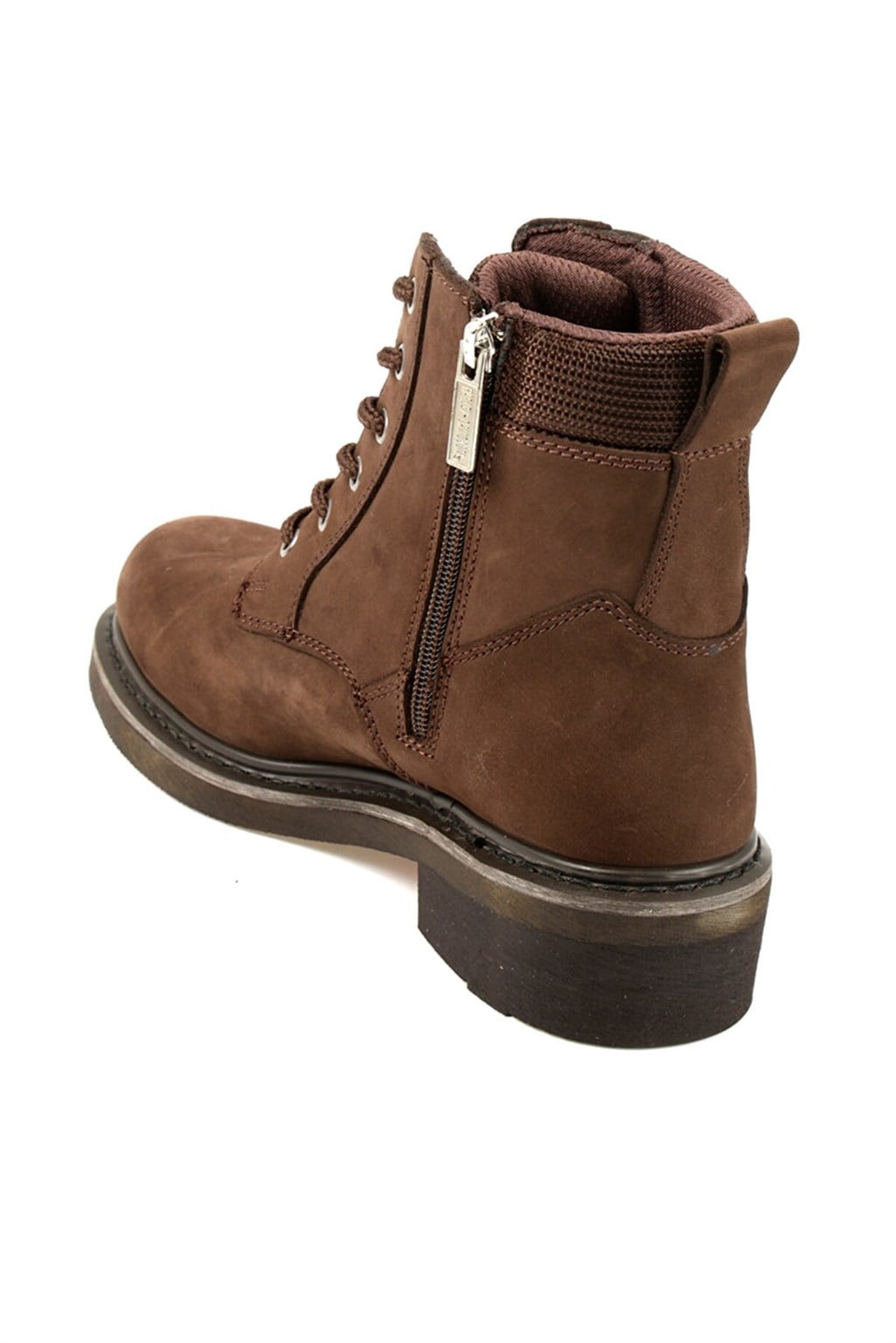 Harley Davidson Jim Hakiki Deri Dark Brown Kadın Bot