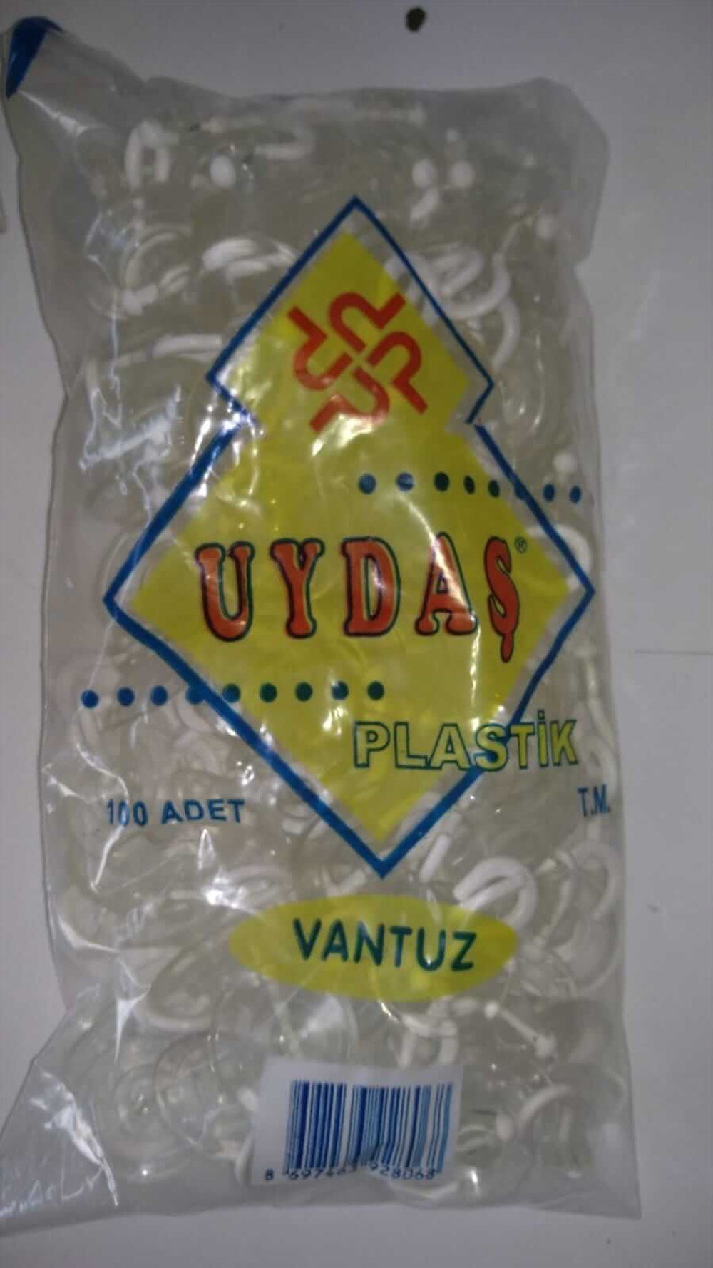 100 lü küçük vantuz cam öpücüğü