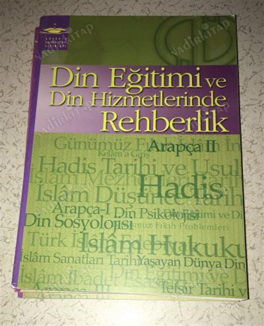 AÖF - DİN EĞİTİMİ VE DİN HİZMETLERİNDE REHBERLİK