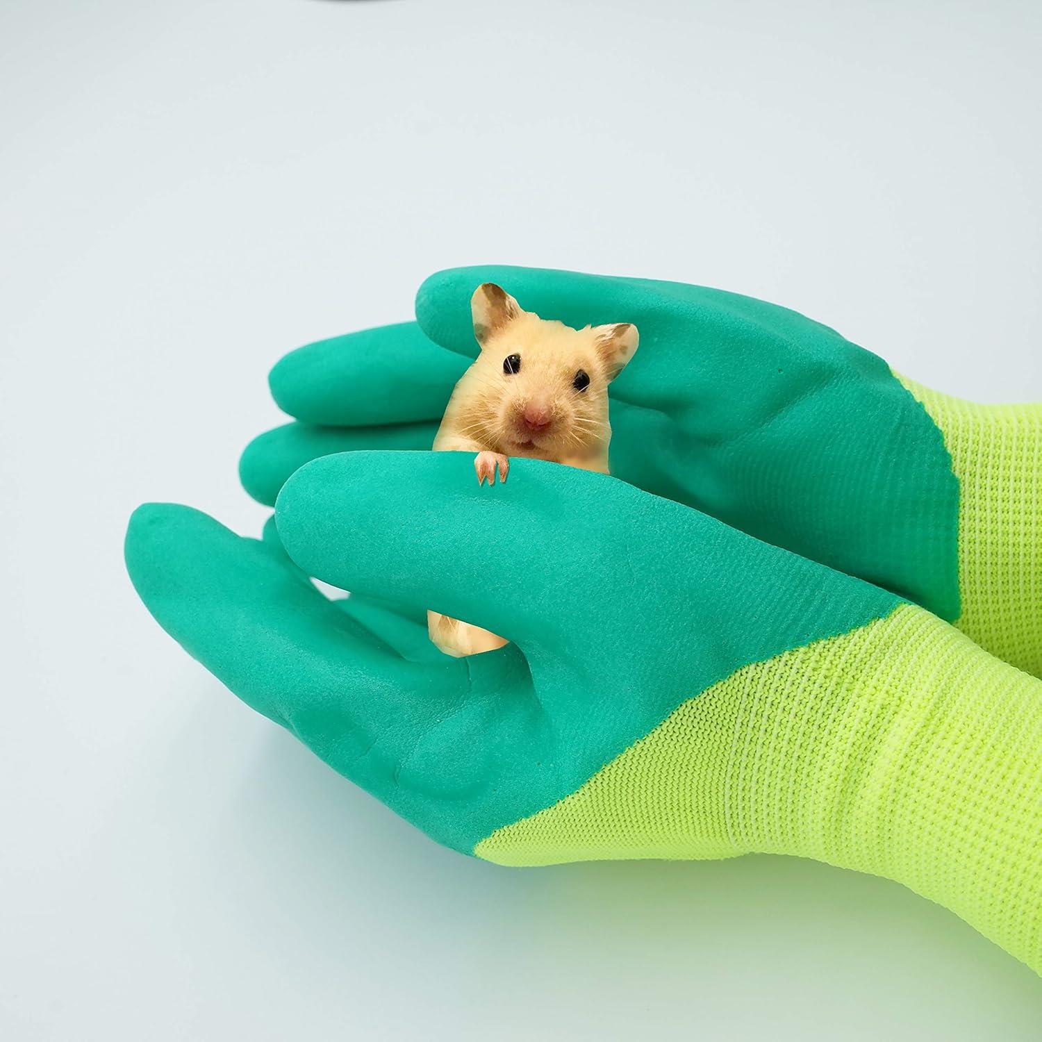 İŞÇİ ELDİVENİ Isırma önleyici eldiven, güvenli dokunuş, küçük hayvan taşıma koruması, hamster, kuş papağan, kirpi, sincaplar, çizilmeye karşı koruyucu eldiven