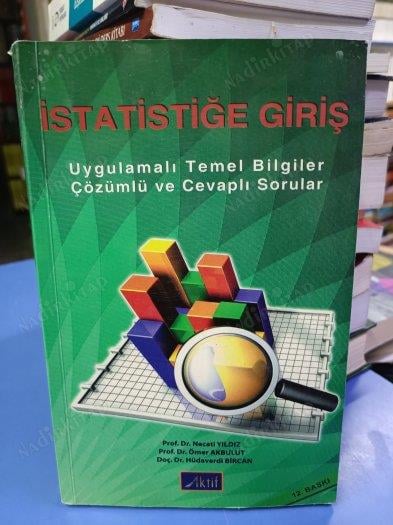 istatistiğe giriş uygulamalı temel bilgiler çözümlü ve cevaplı sorular
