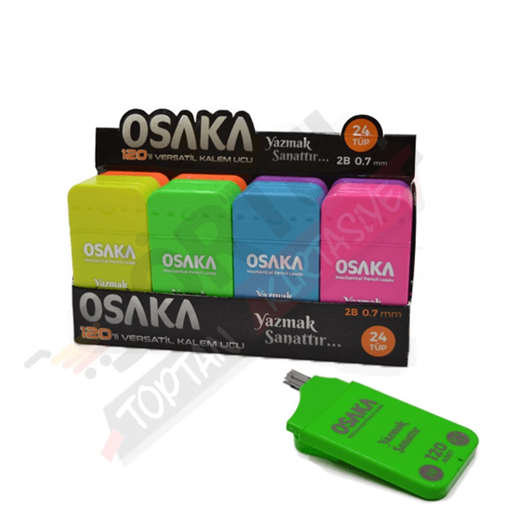 Osaka - 120 li 0.7 Kalem ucu - Kaliteli Çoklu Uç