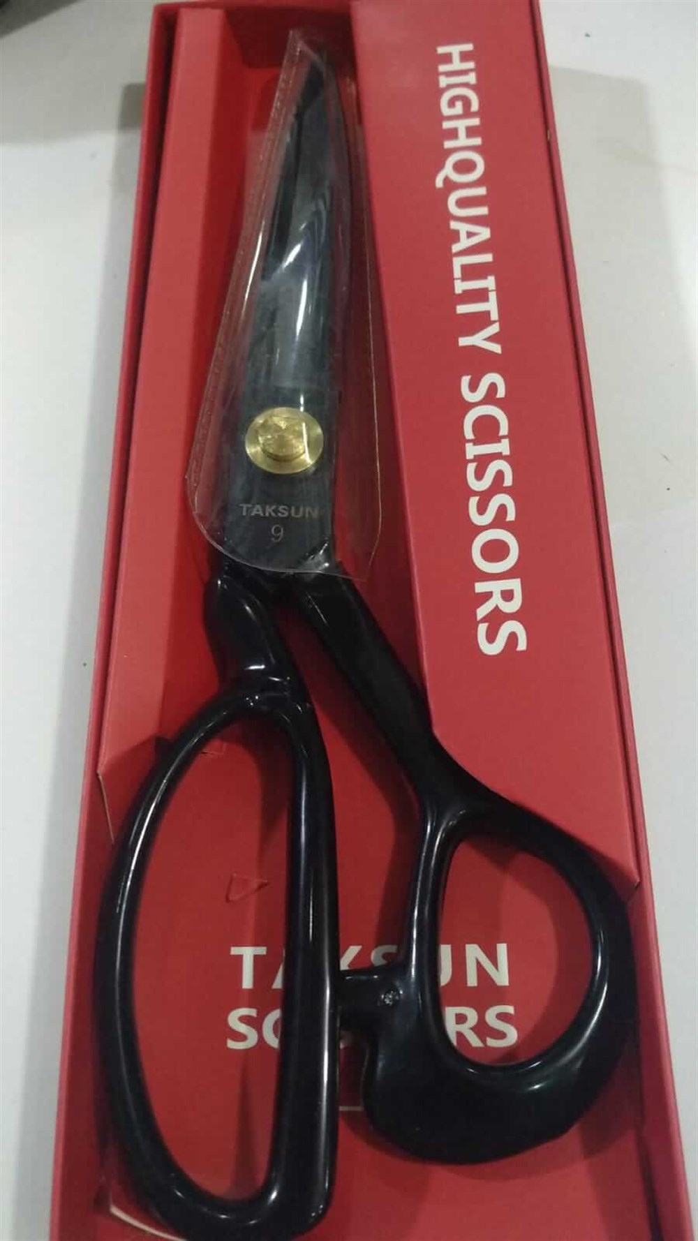paslanmaz çelik profesyonel terzi makası 9x23cm