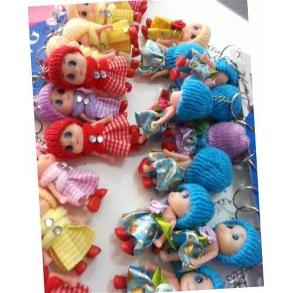 Peluş Bebek Anahtarlık-1-50 adet arası kargo 6,5 