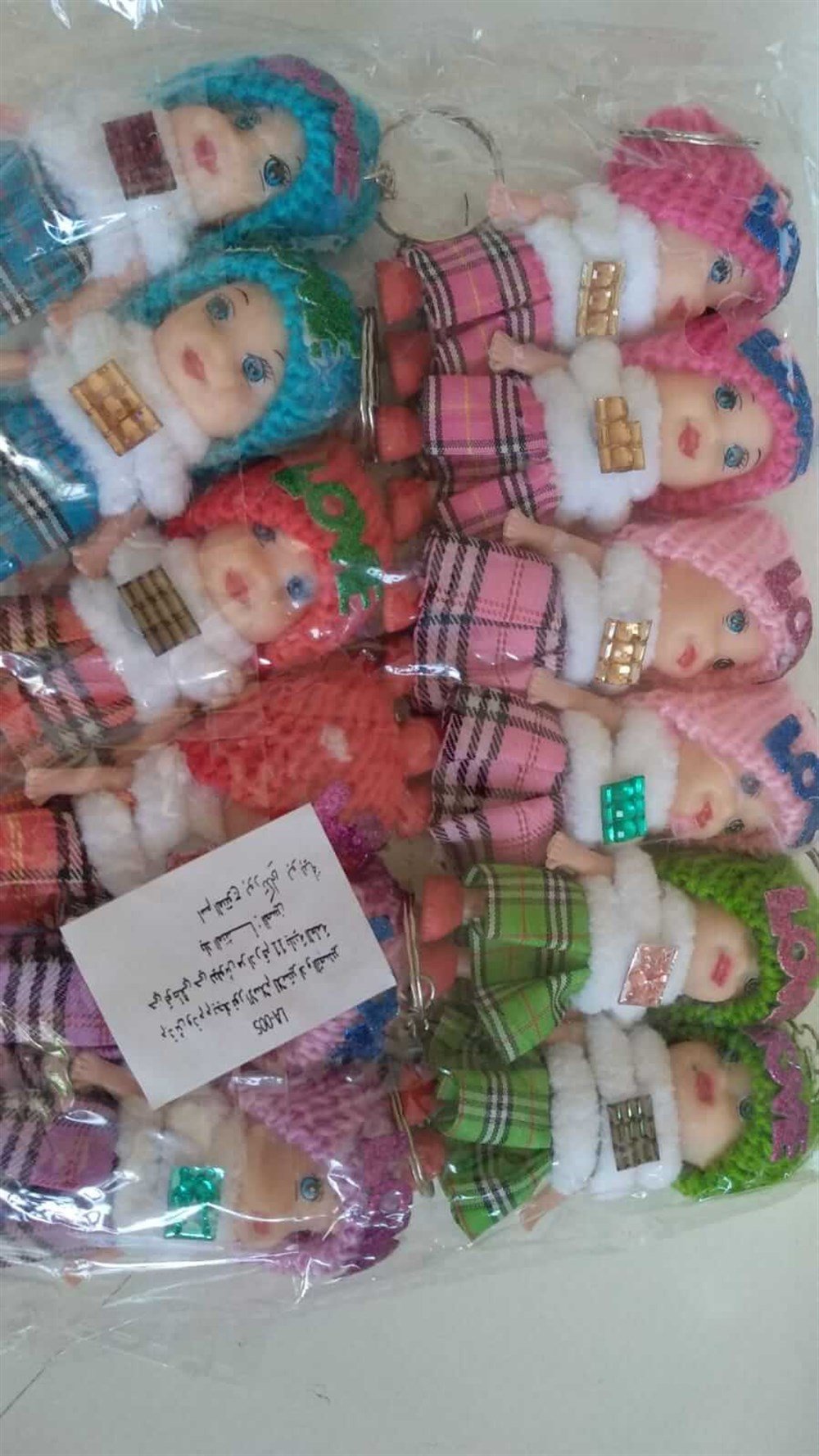 Peluş Bebek Anahtarlık-1-50 adet arası kargo 6,5 