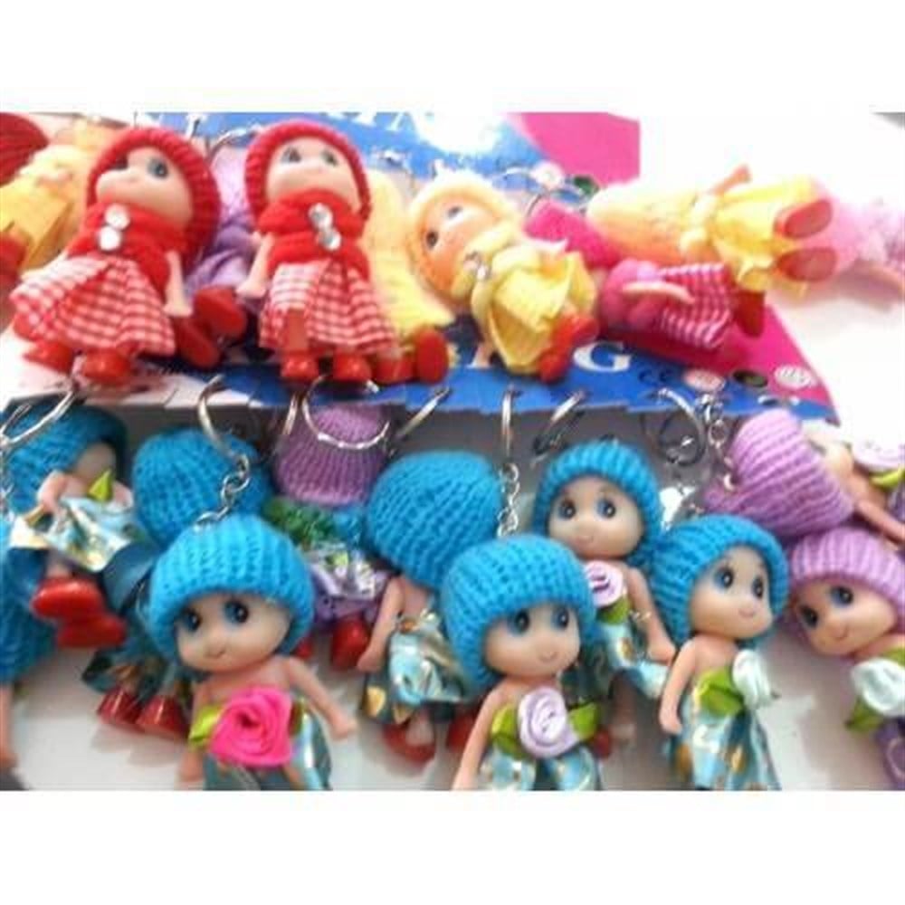 Peluş Bebek Anahtarlık-1-50 adet arası kargo 6,5 