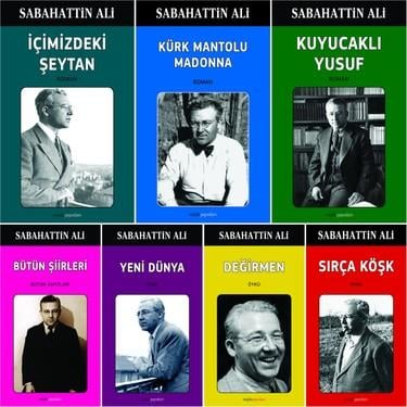 Sabahattin Ali 8 Kitaplık En Çok Okunan Kitaplar Seti