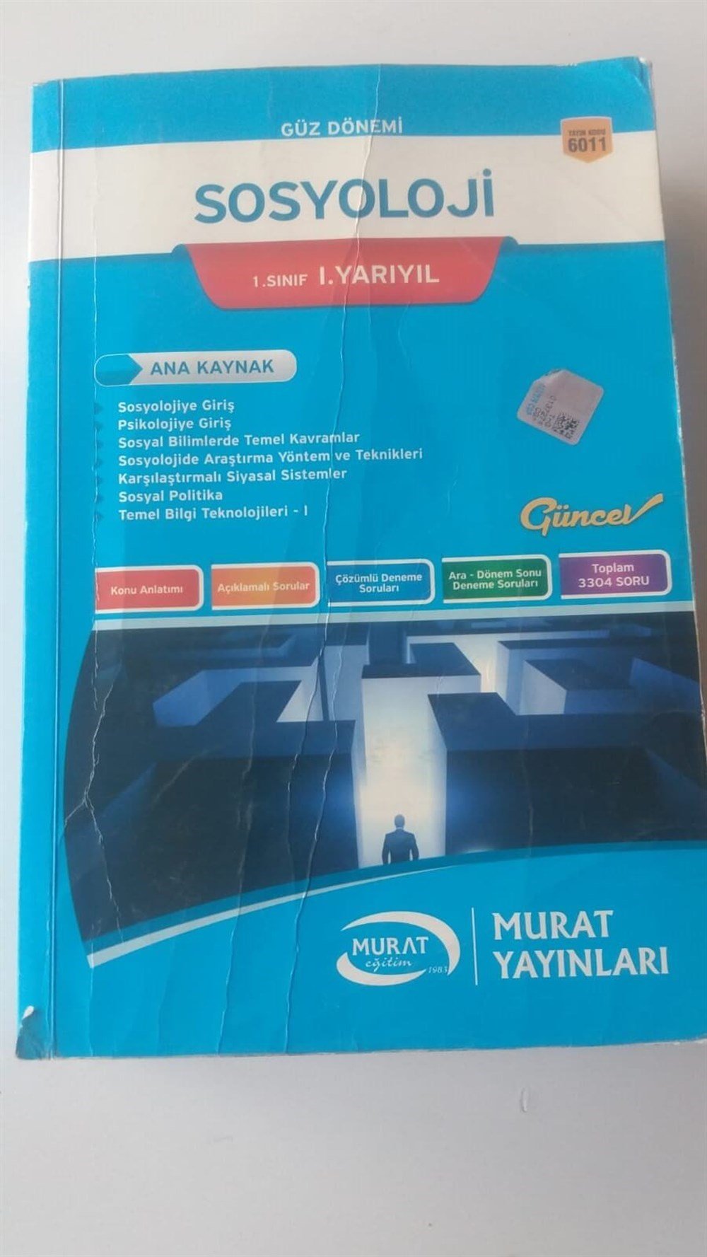 SOSYOLOJİ 1.SINIF 1.YARIYIL GÜZ DÖNEMİ 2014 İKİNCİ EL