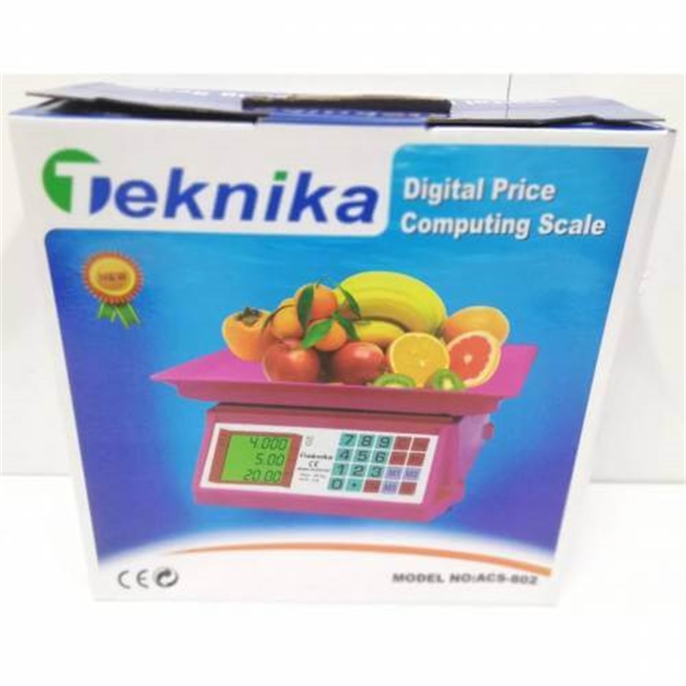TEKNİKA ACS-802 2 Gr-40 Kg Küçük Dijital Elektronik Teraz