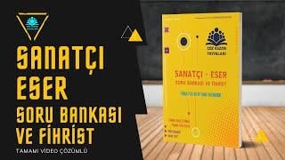 toptan edebiyat Sanatçı - Eser Soru Bankası ve Fihrist