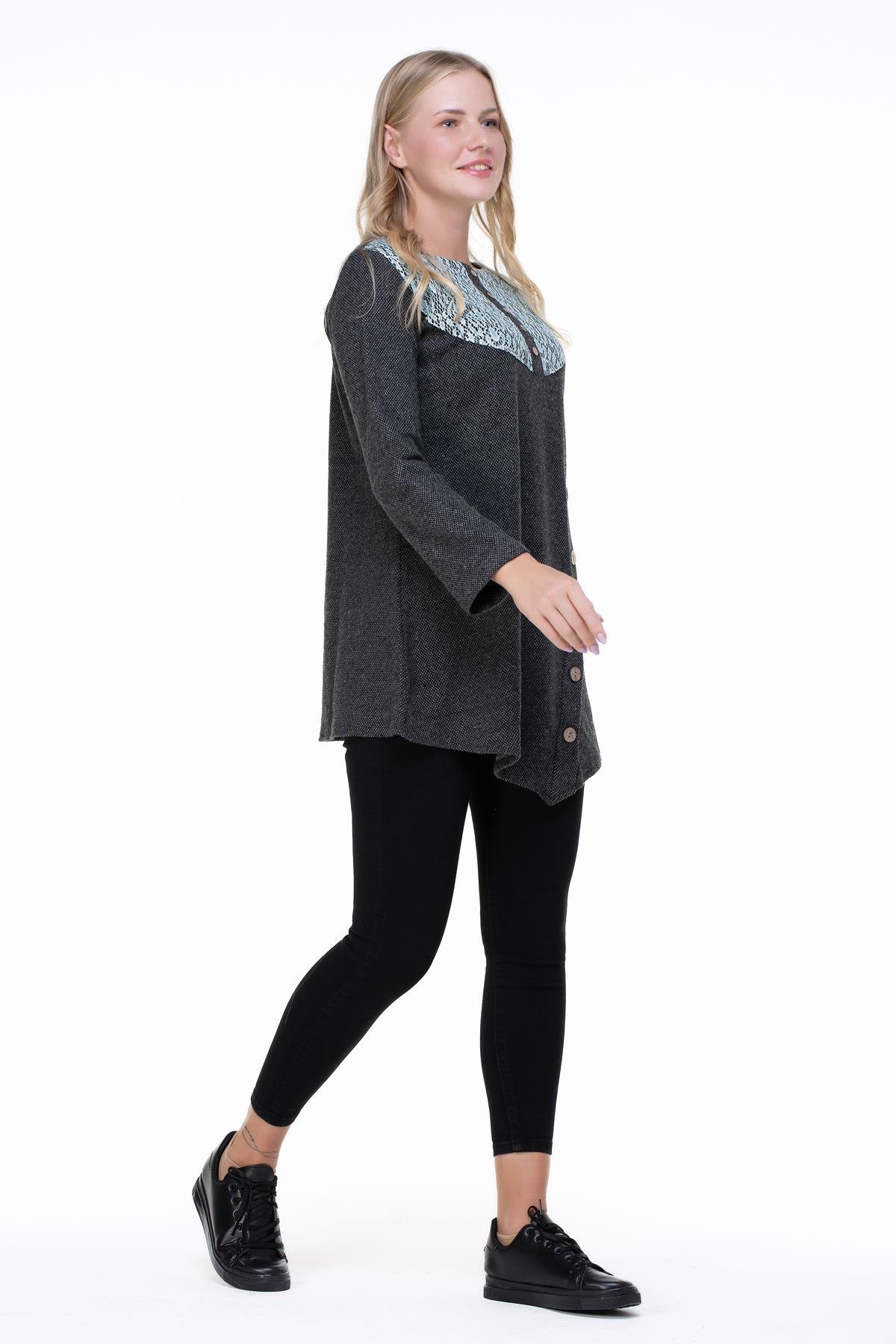 Adile İnterlok Tunik Yeşil Ysl