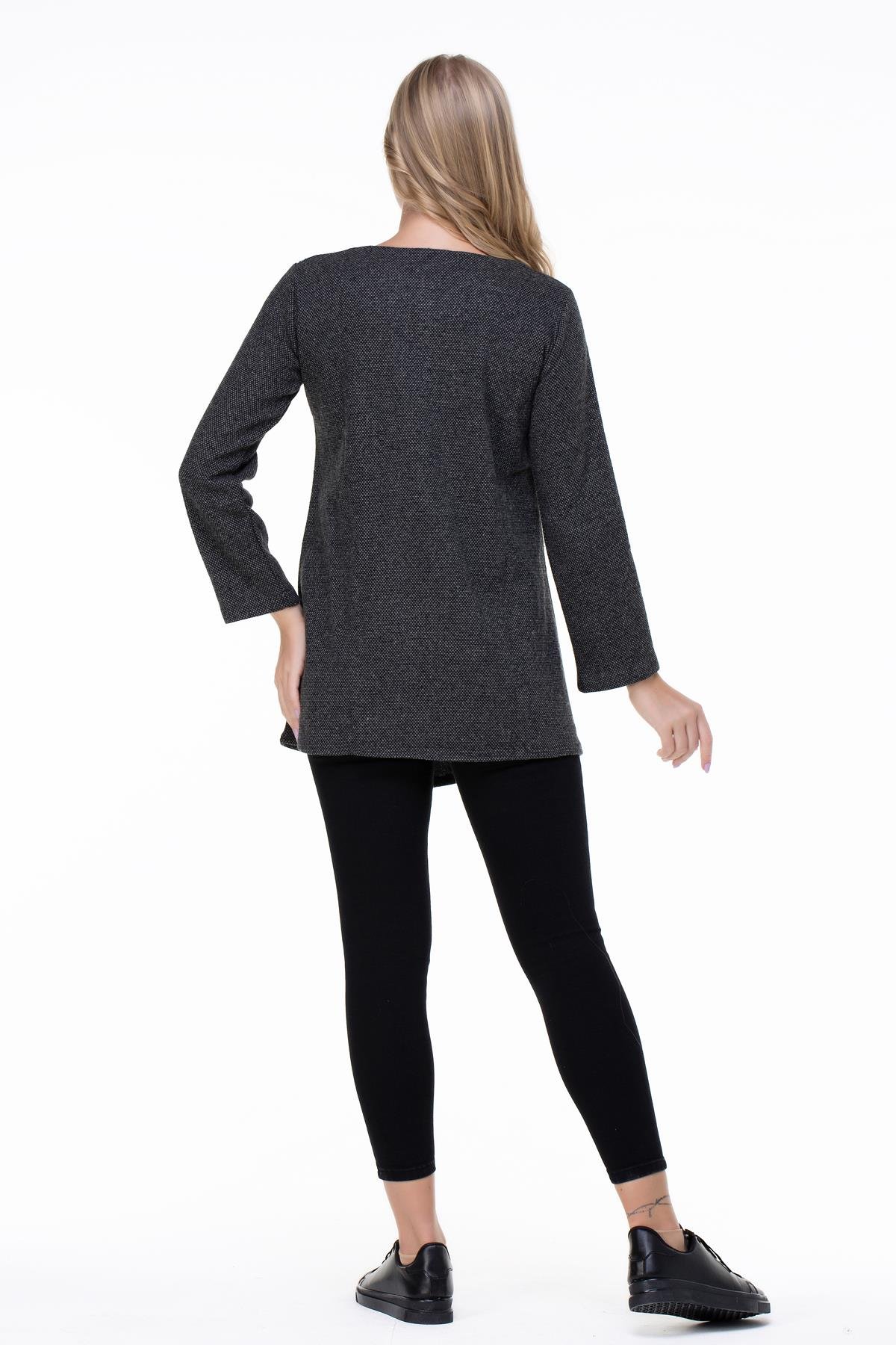 Adile İnterlok Tunik Yeşil Ysl