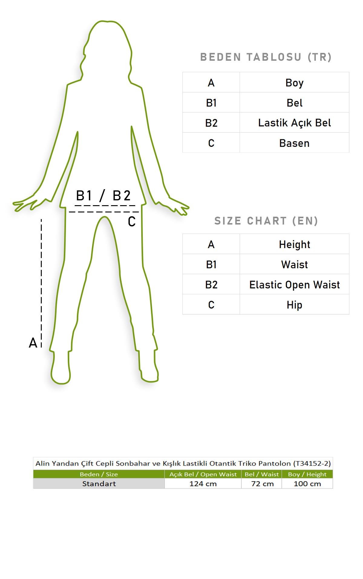 Alin Side Double Pockets Autumn and Winter Elasticized Authentic Knitwear Pants Indigo