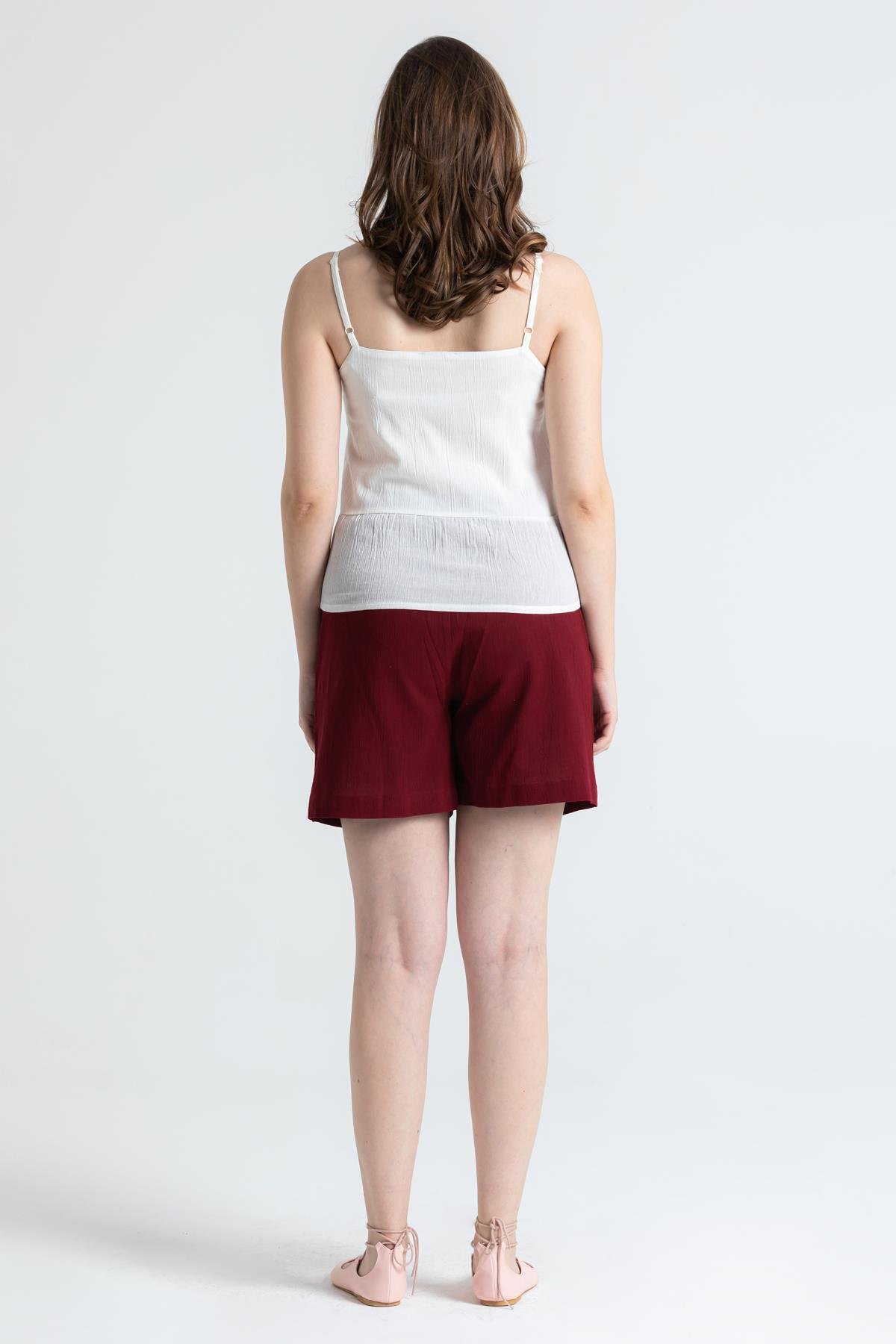 Bihter Bluz Krem Krm