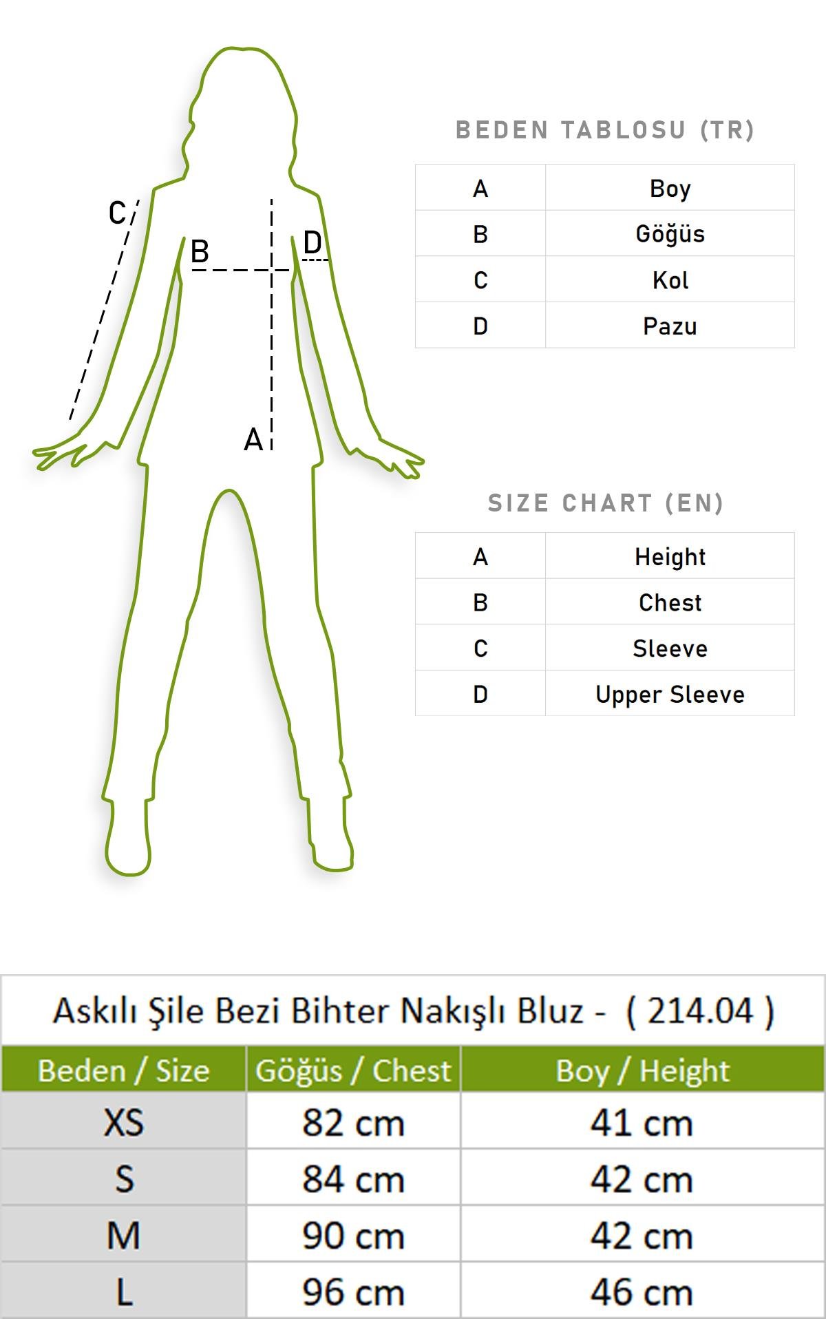 Askılı Şile Bezi Bihter Nakışlı Bluz Siyah Syh