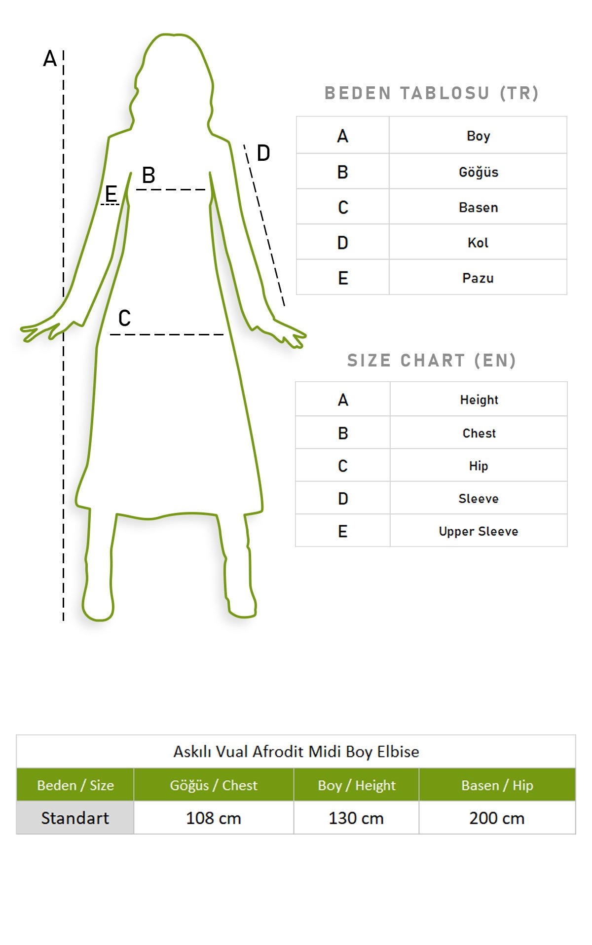 Askılı Vual Afrodit Midi Boy Elbise Buz Mavi 6121