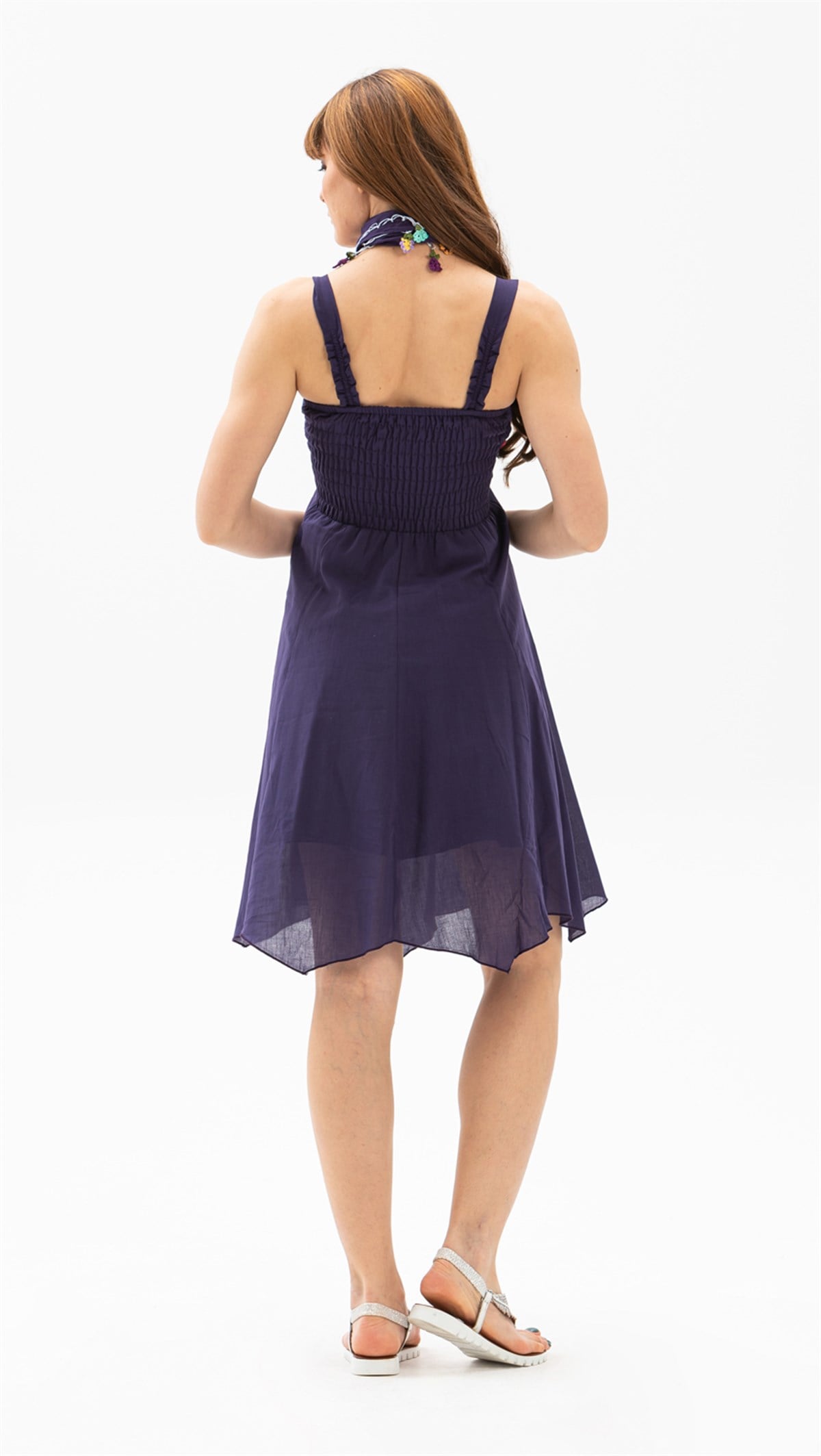 Emel Vual Elbise Mor