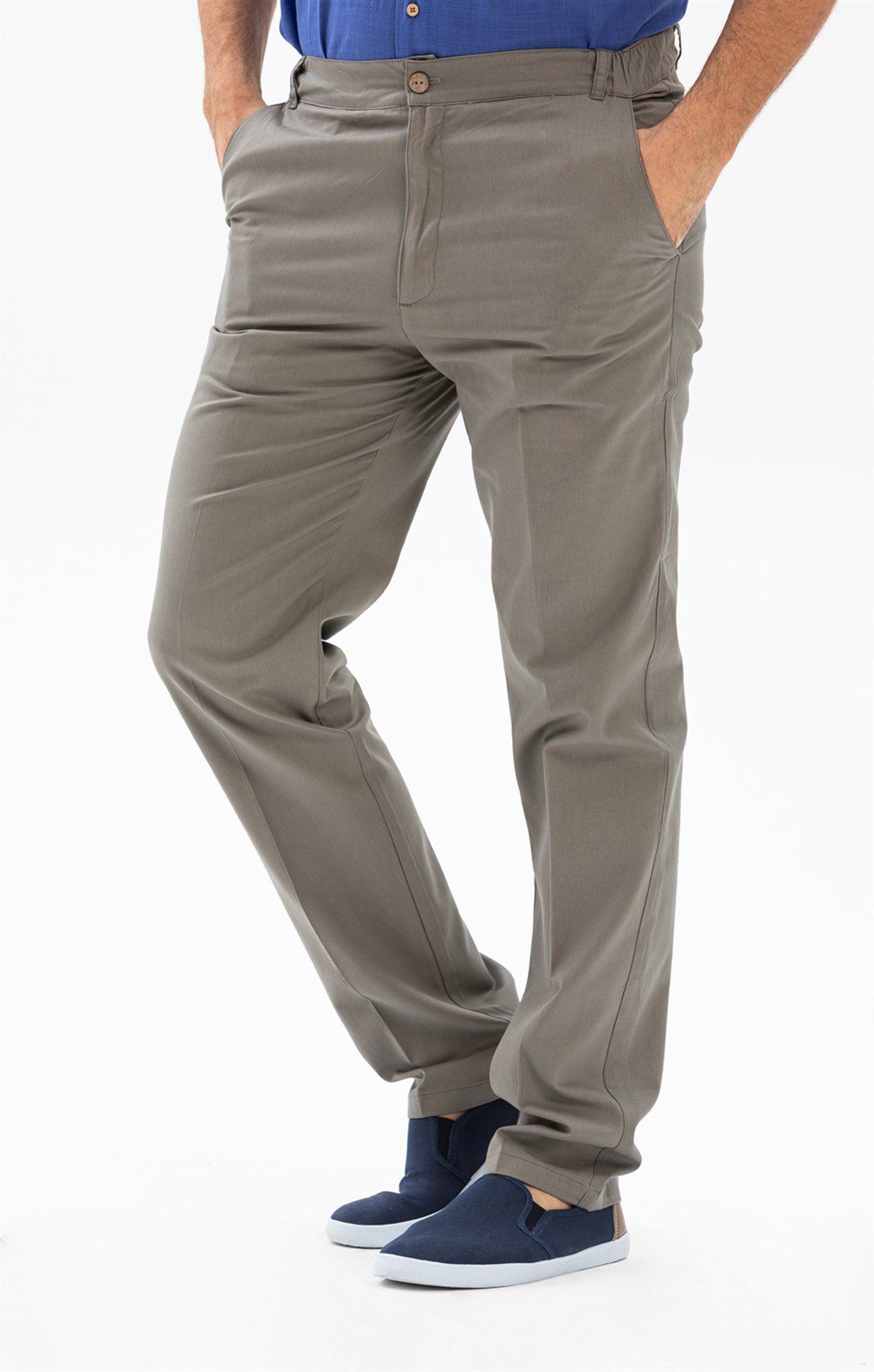Gabardin Erkek Pantolon Haki