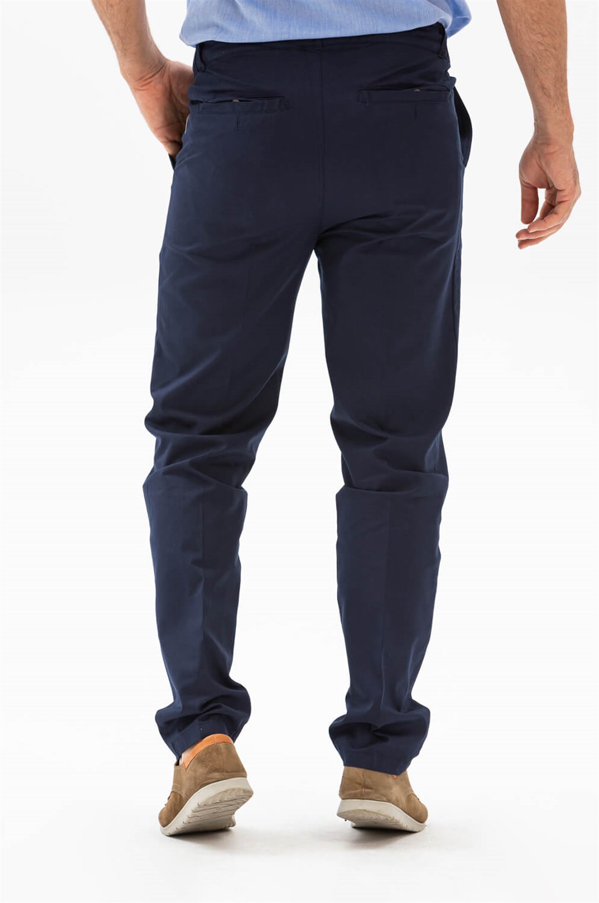 Gabardin Erkek Pantolon Lacivert