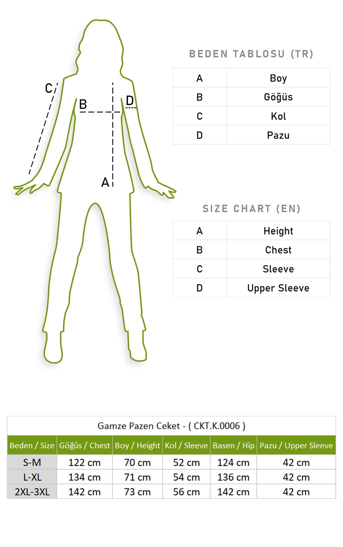 Gamze Pazen Ceket Siyah Syh