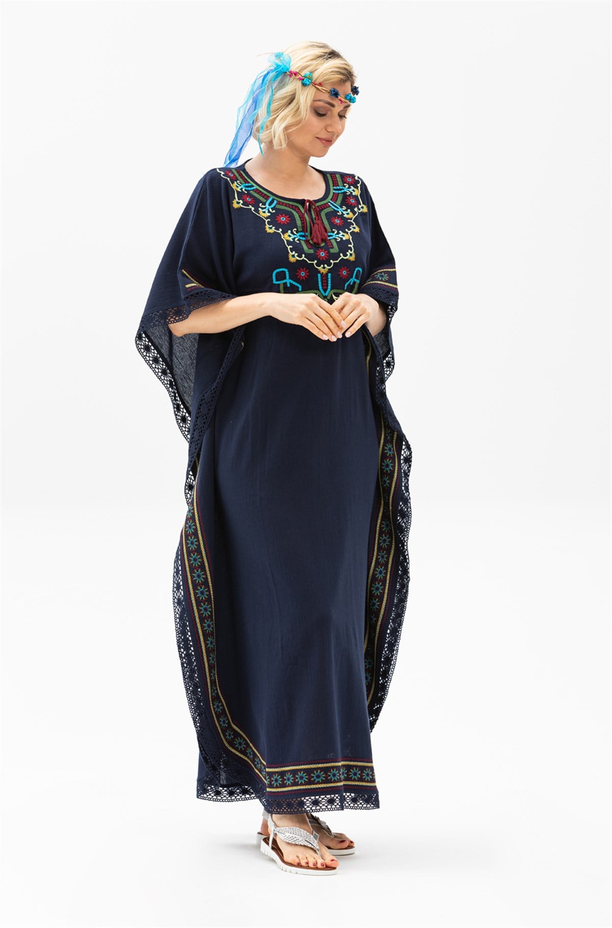 Gülseren Dress Navy Blue