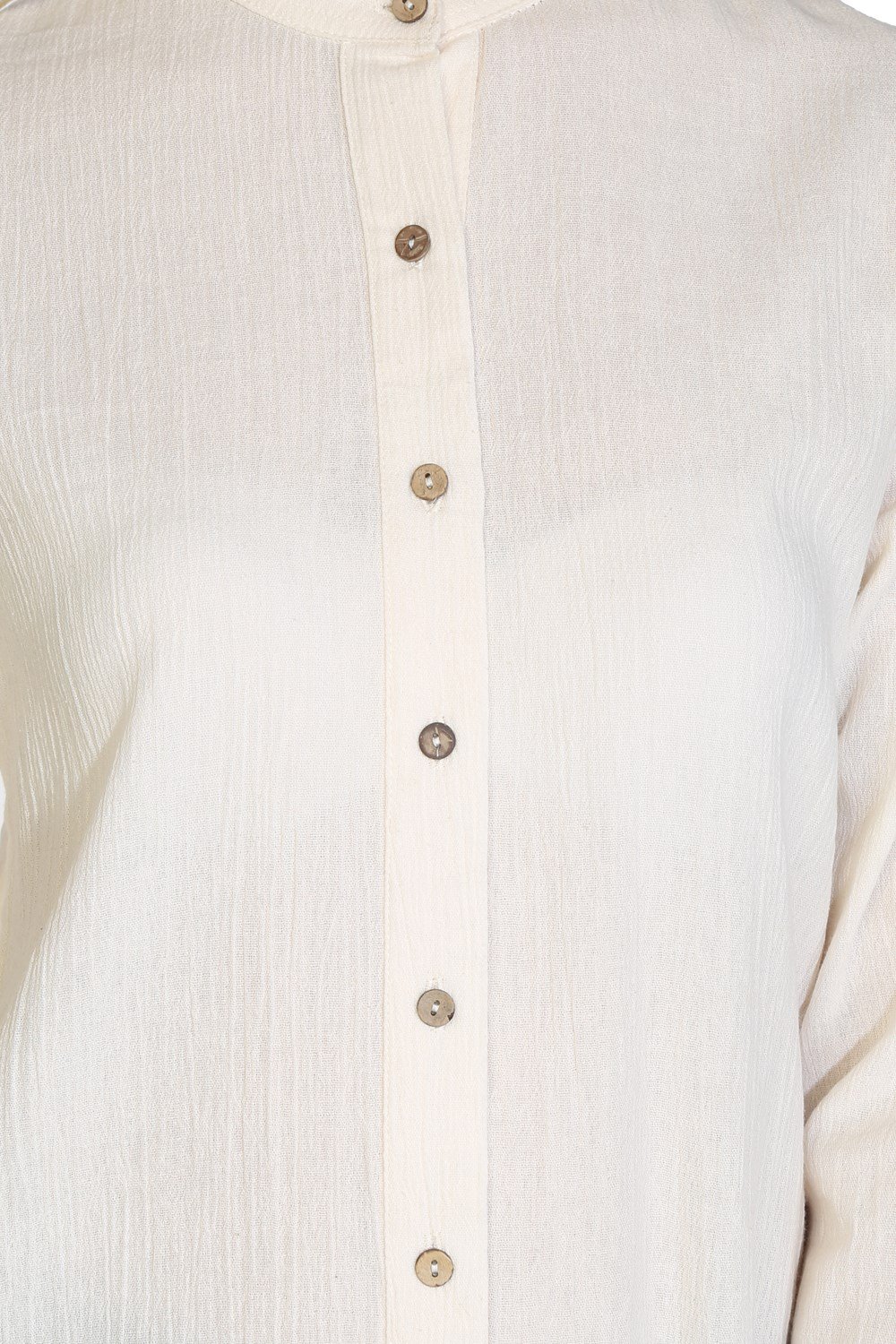 Hakim Yaka Tunik Krem