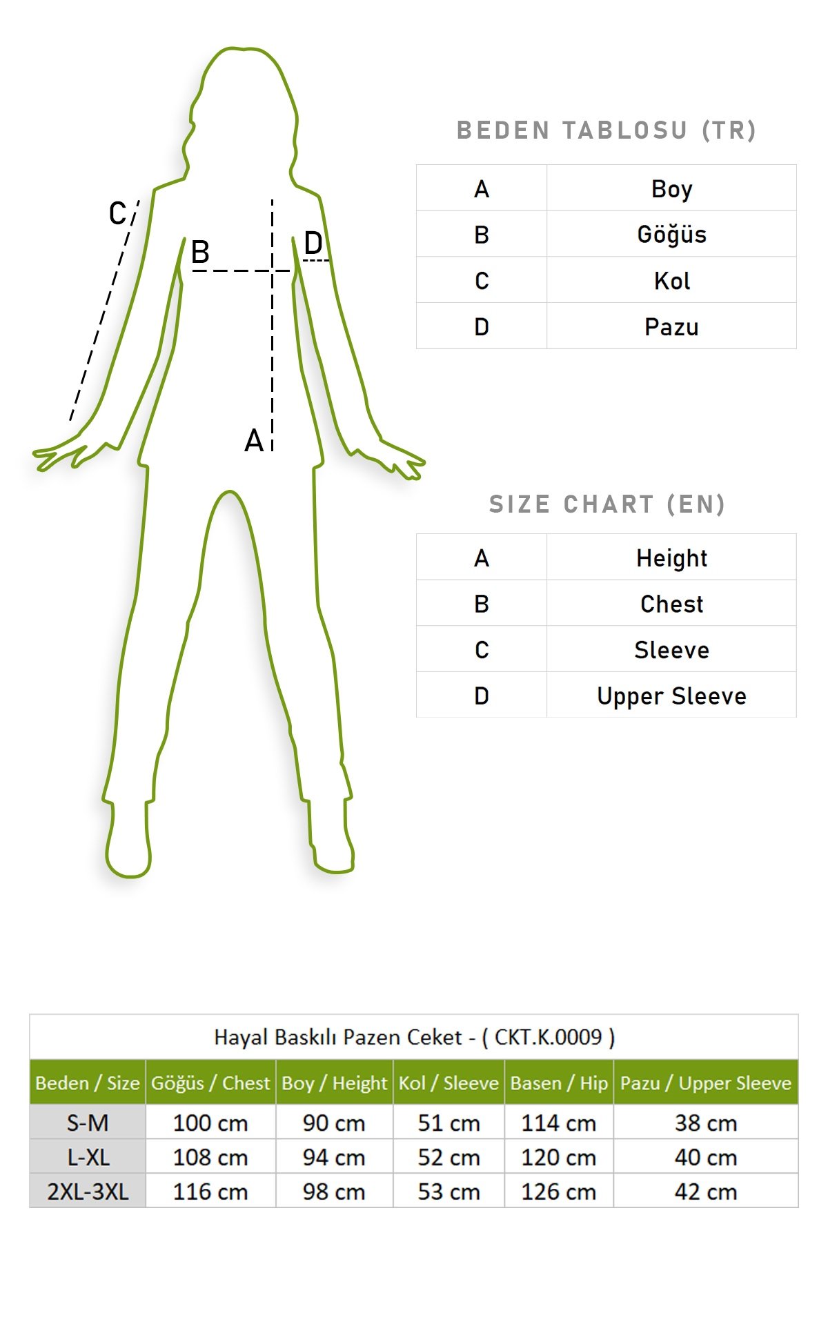 Hayal Baskılı Pazen Ceket Beyaz Byz