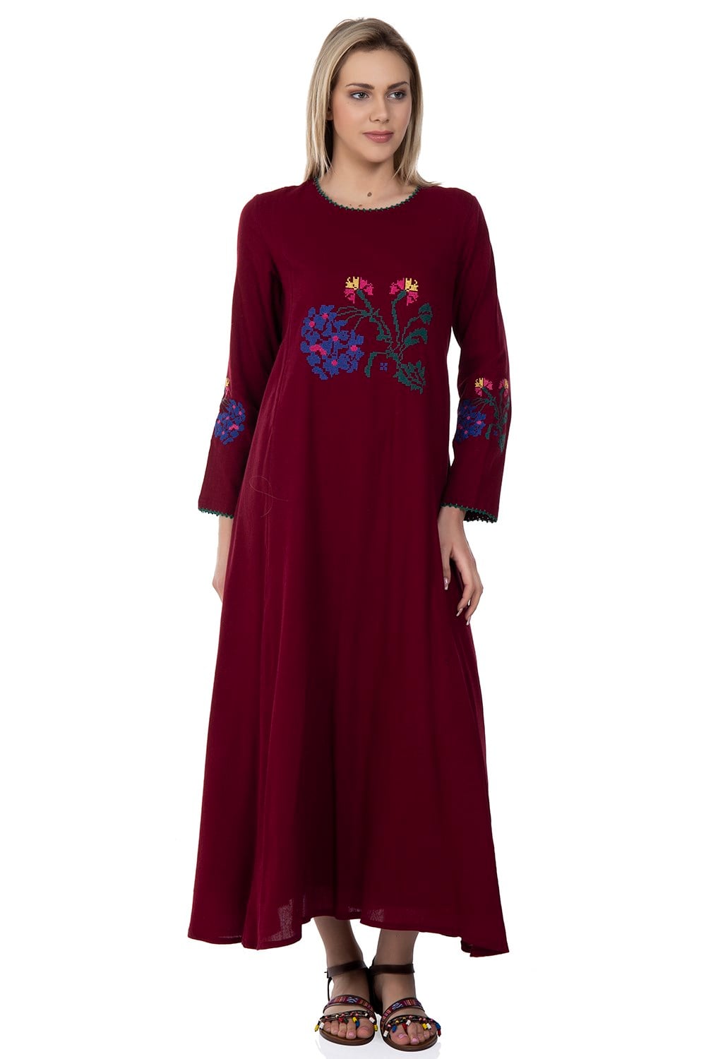 Hilal Elbise Bordo