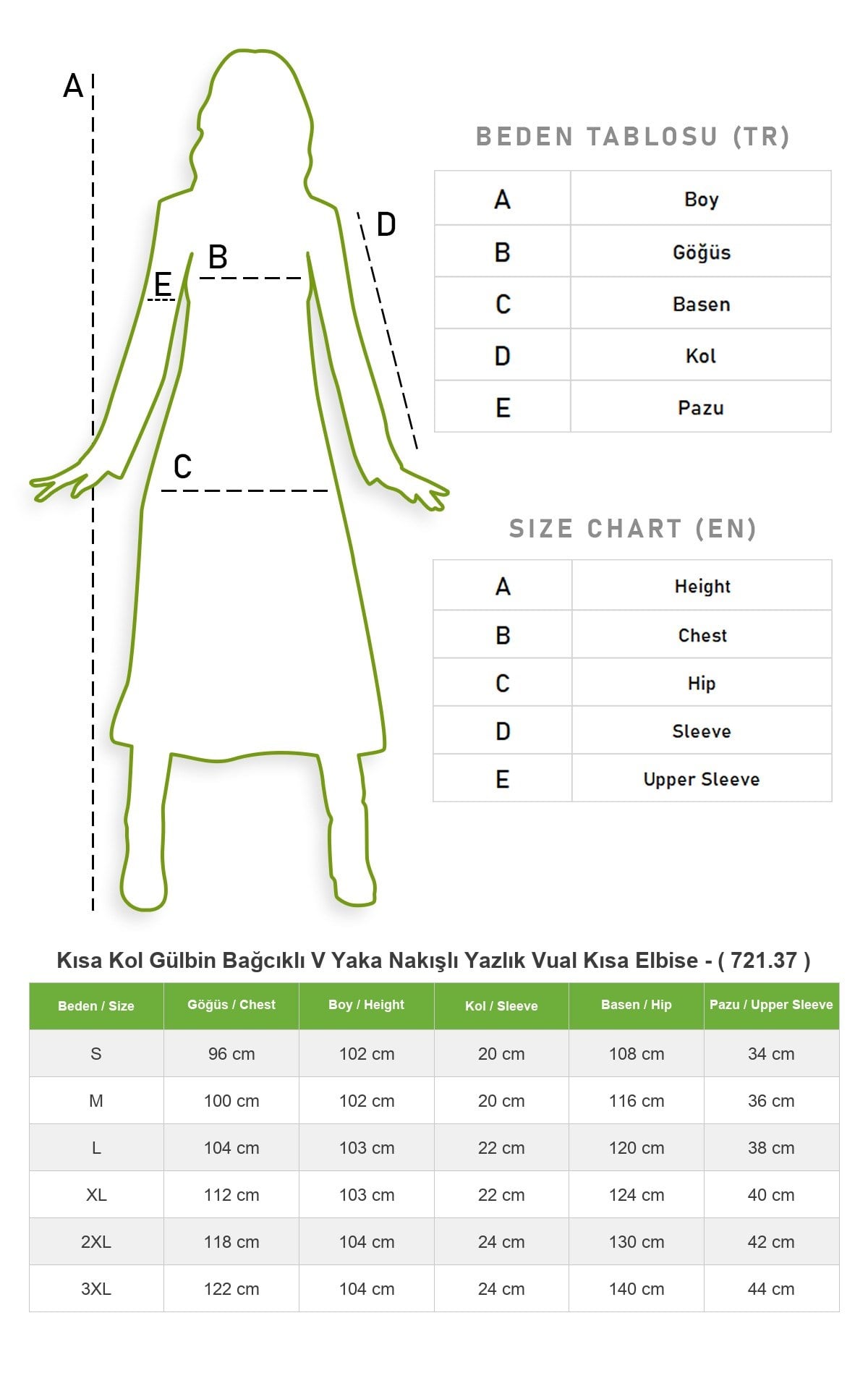 Kısa Kol Gülbin Bağcıklı V Yaka Nakışlı Yazlık Vual Kısa Elbise Mor Mor