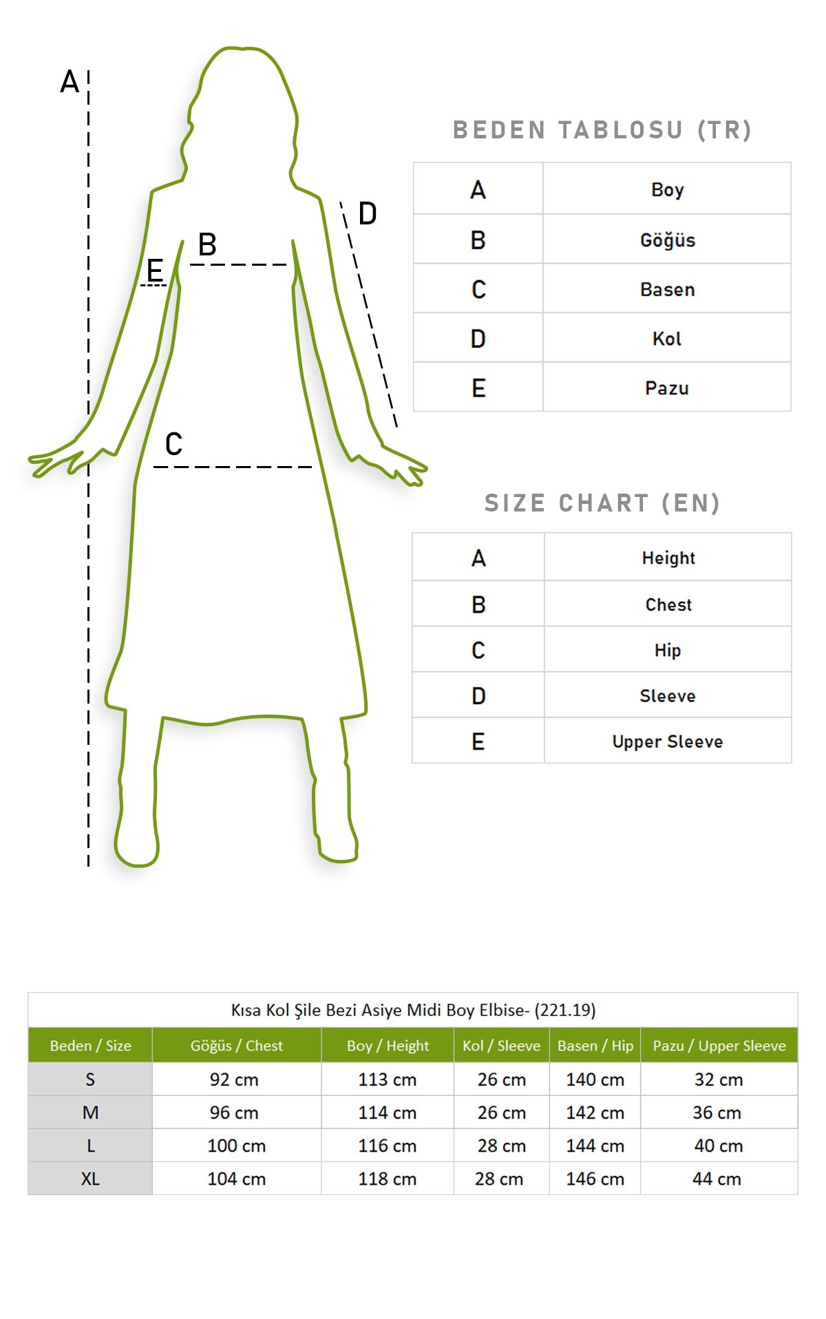 Kısa Kol Şile Bezi Asiye Midi Boy Elbise Mor Mor