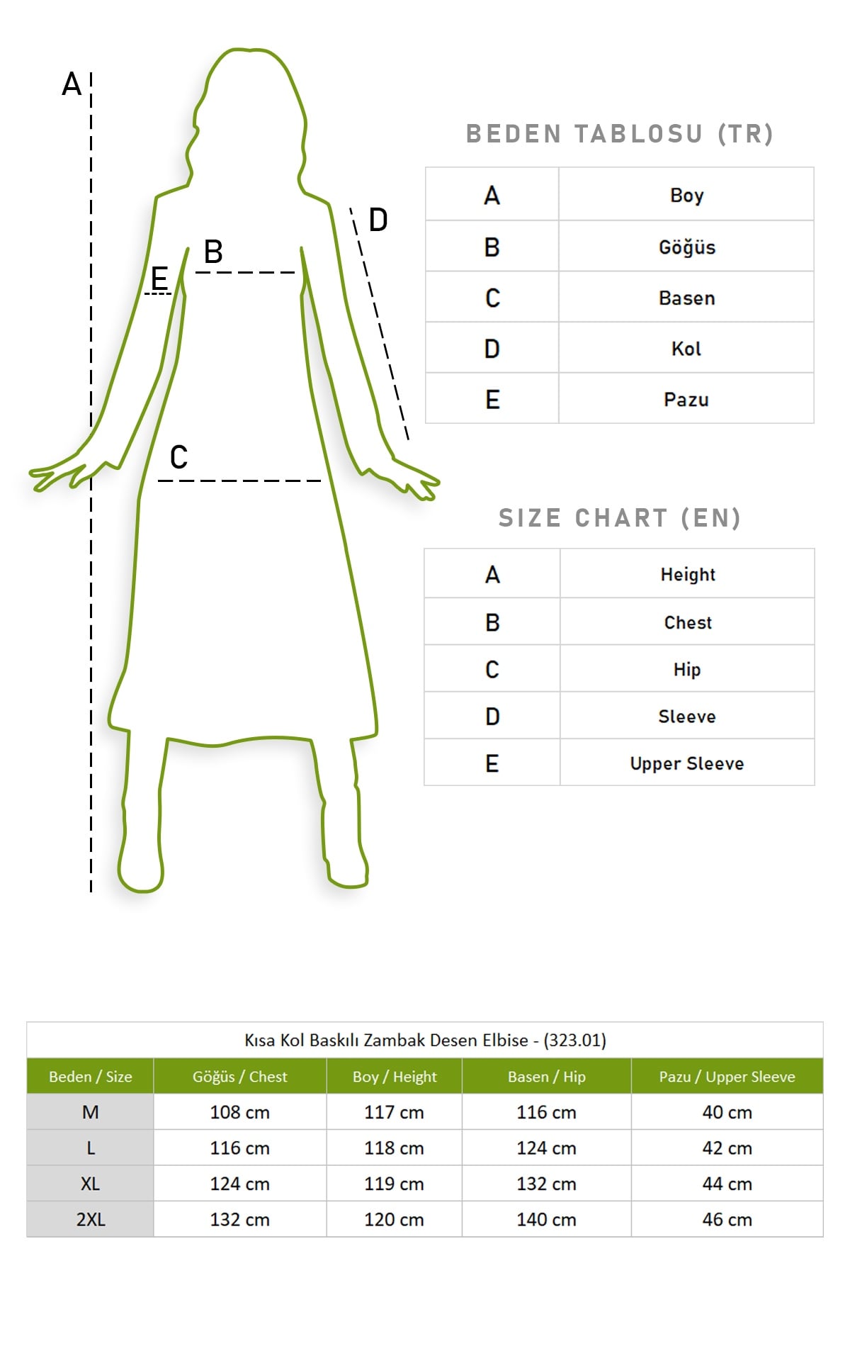 Short Sleeve Sile Fabric Baskılı Midi Dress Lily Pattern Black