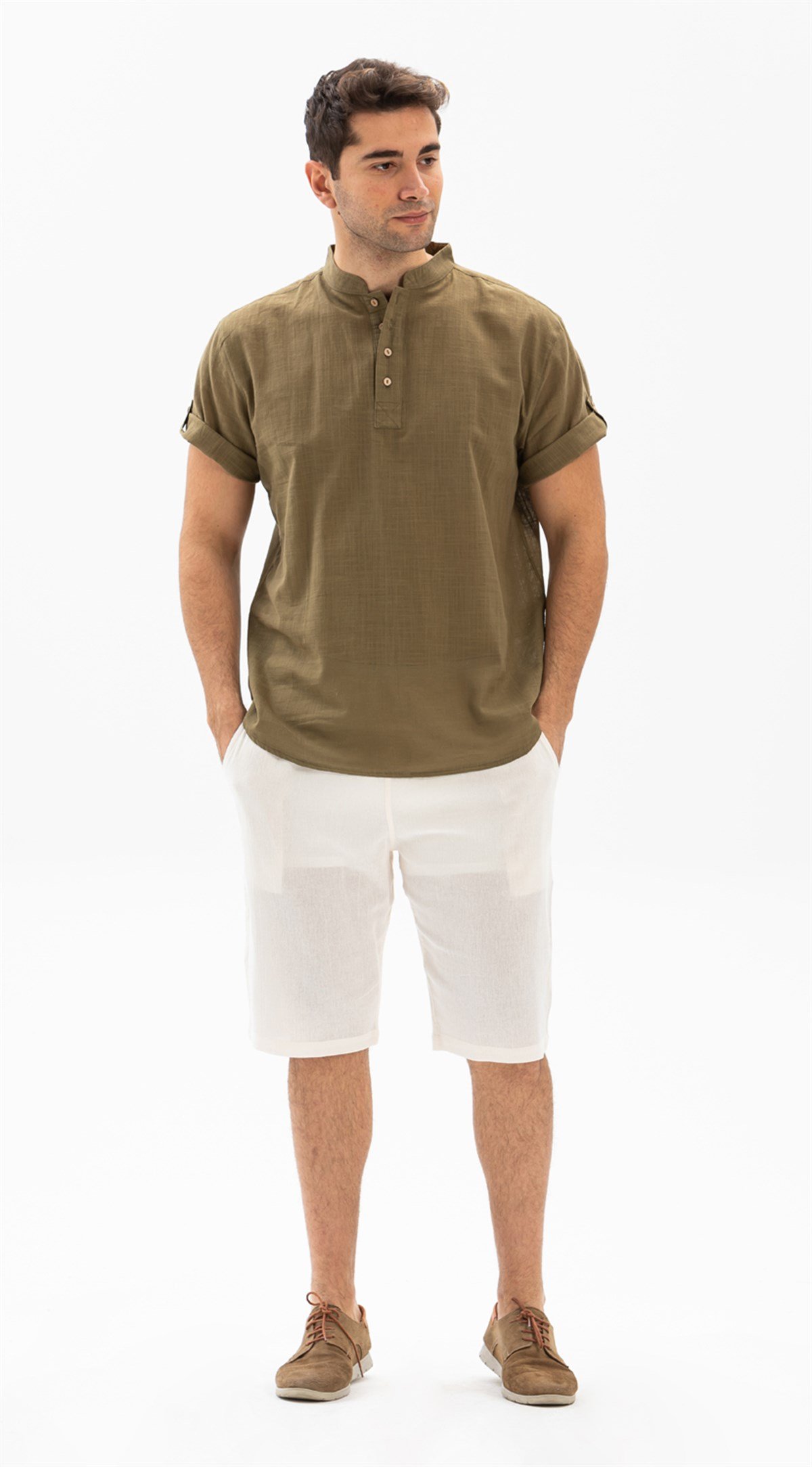 Short Sleeve Bodrum T-Shirt Khaki