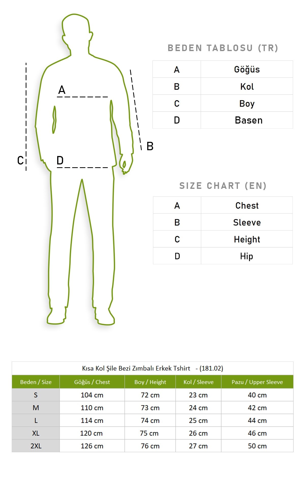 Kısa Kol Şile Bezi Zımbalı Erkek Tshirt Mavi Beyaz Çizgili 3019