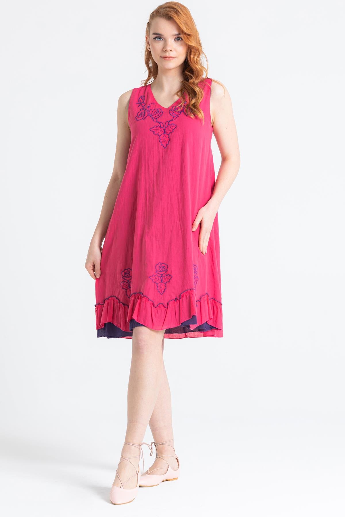 Jülide Elbise Pembe Pmb