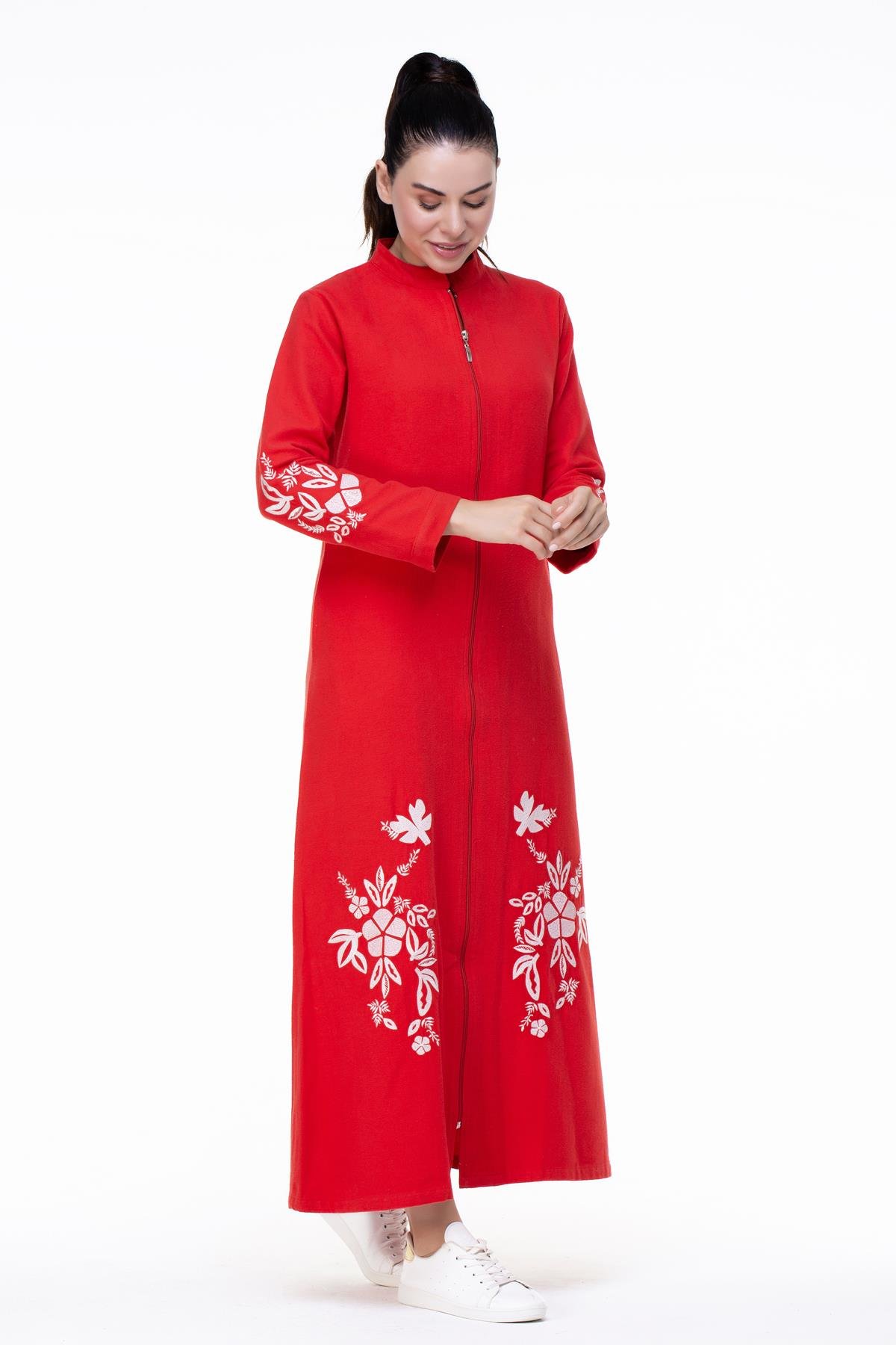 Nisa Pazen Ferace Kırmızı Krmz