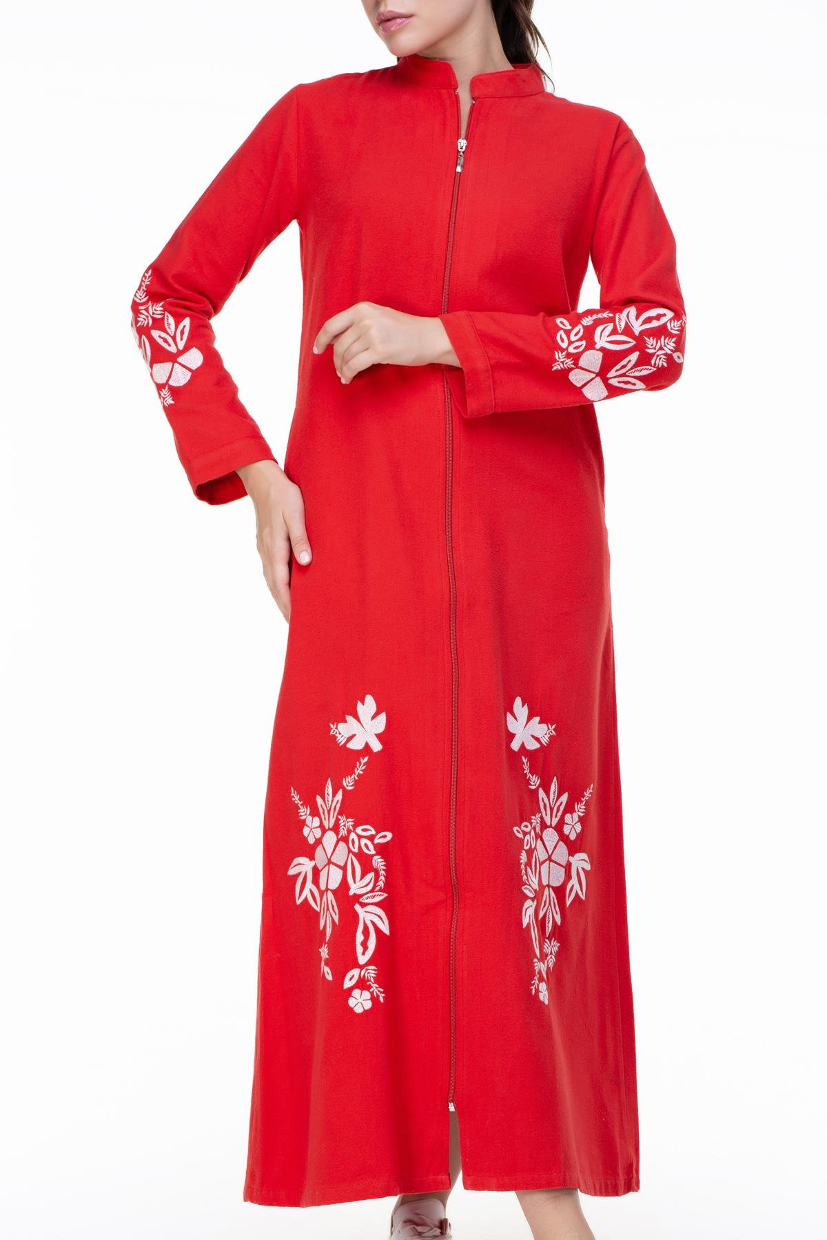 Nisa Pazen Ferace Kırmızı Krmz