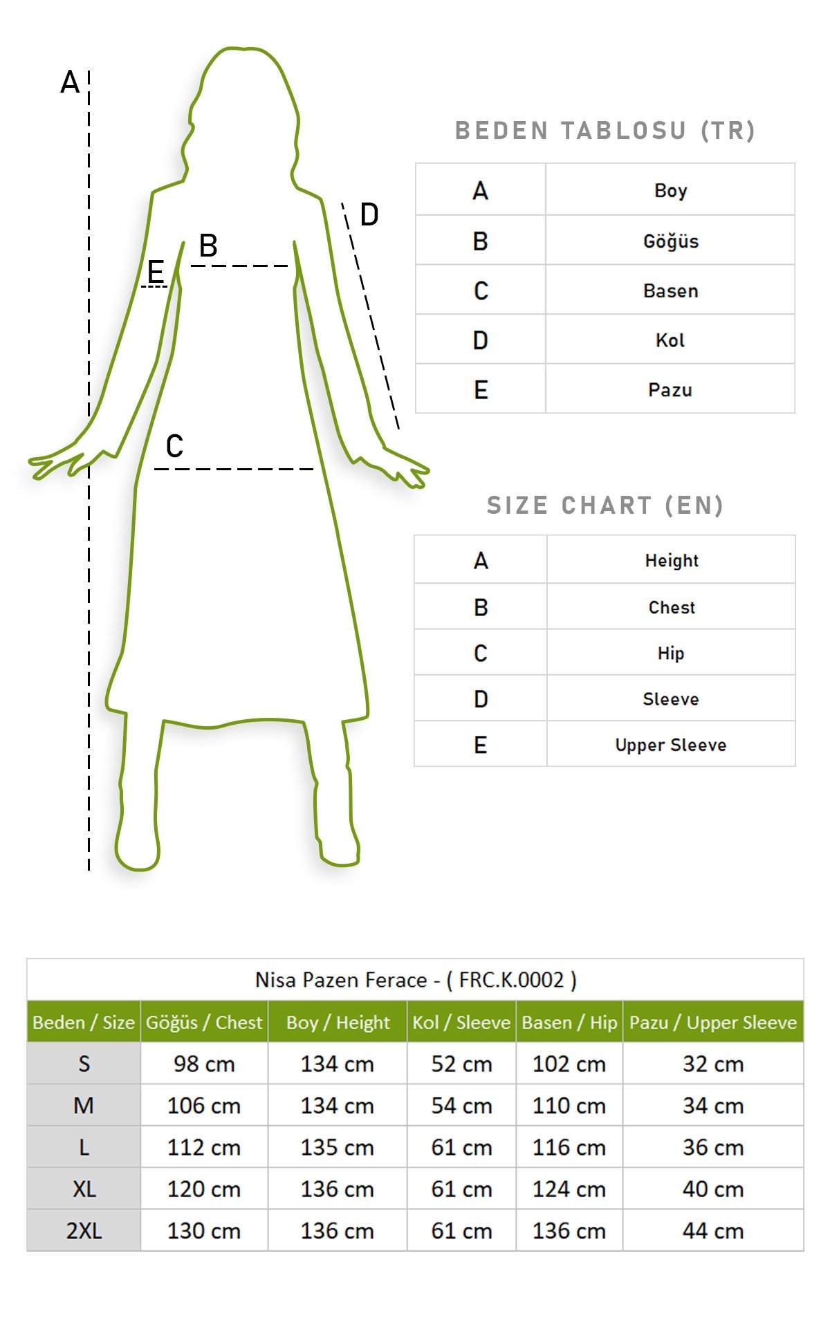 Nisa Pazen Ferace Lacivert Lcvt