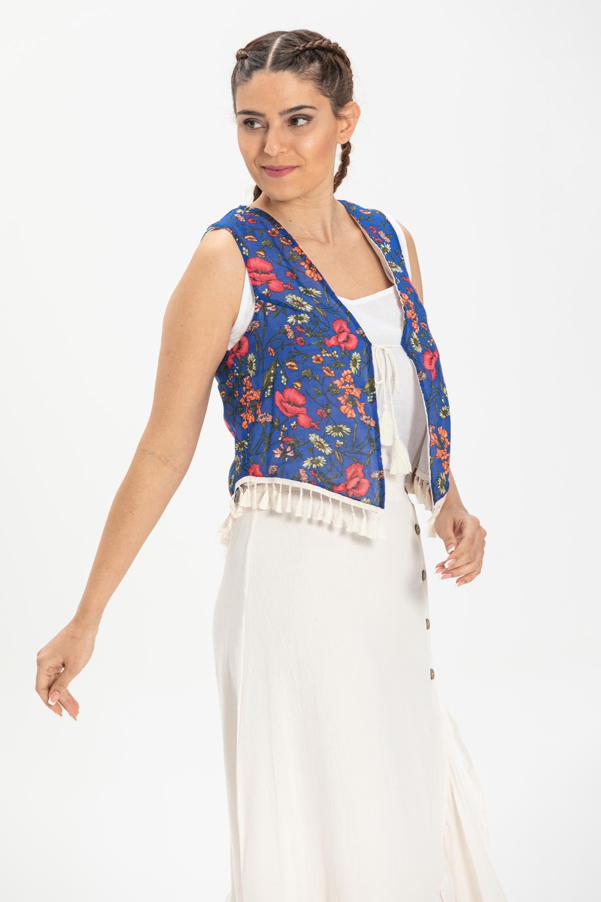 Authentic Voile Vest Saxe