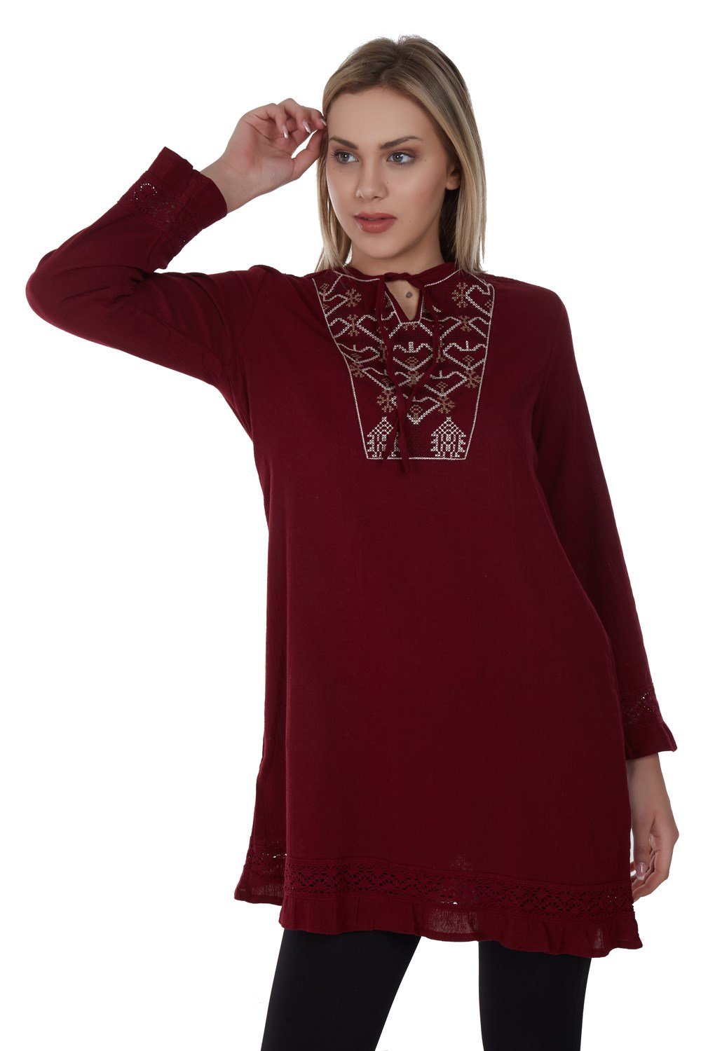Selanik Tunik Bordo