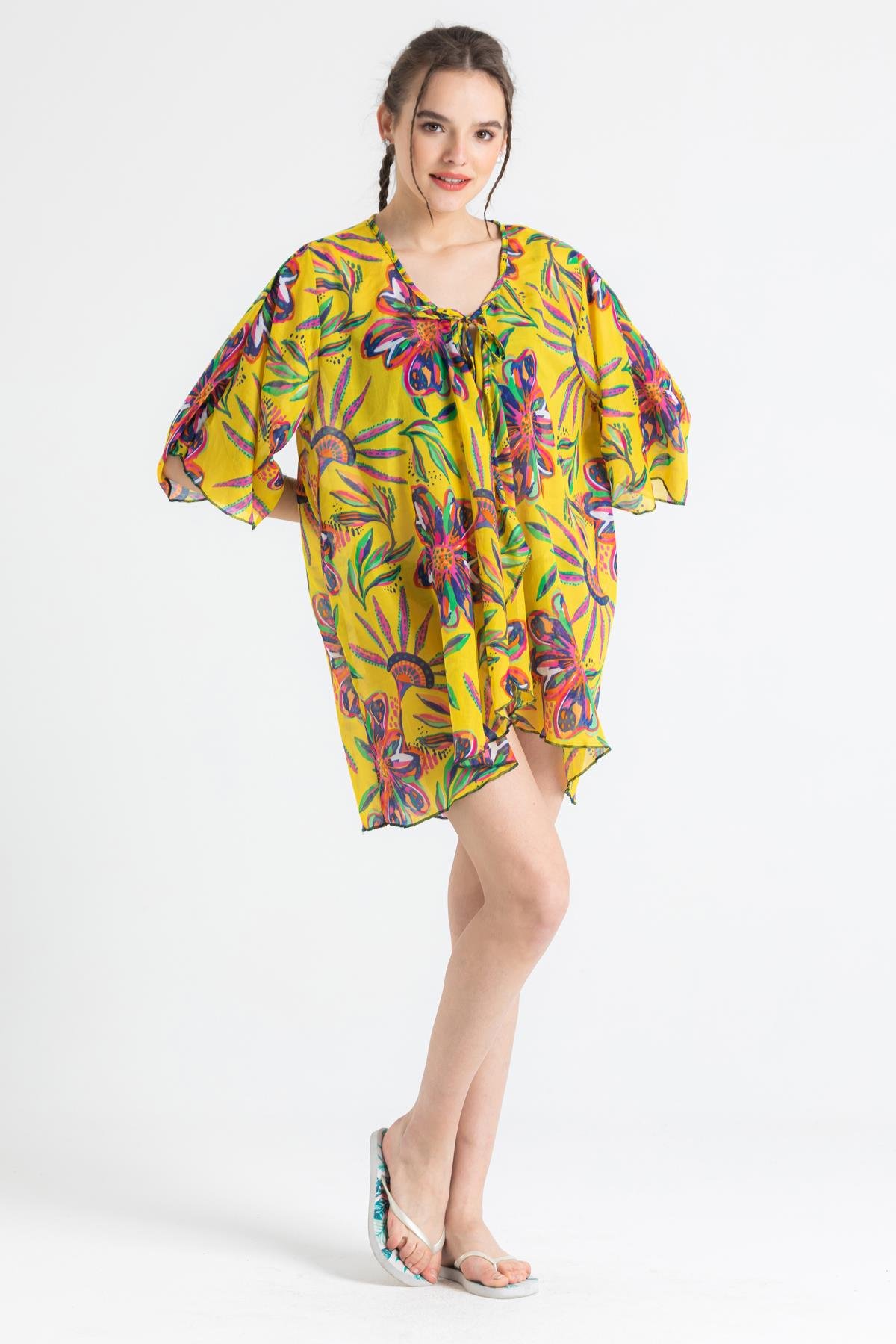 Side Vual Pareo Sarı 6191