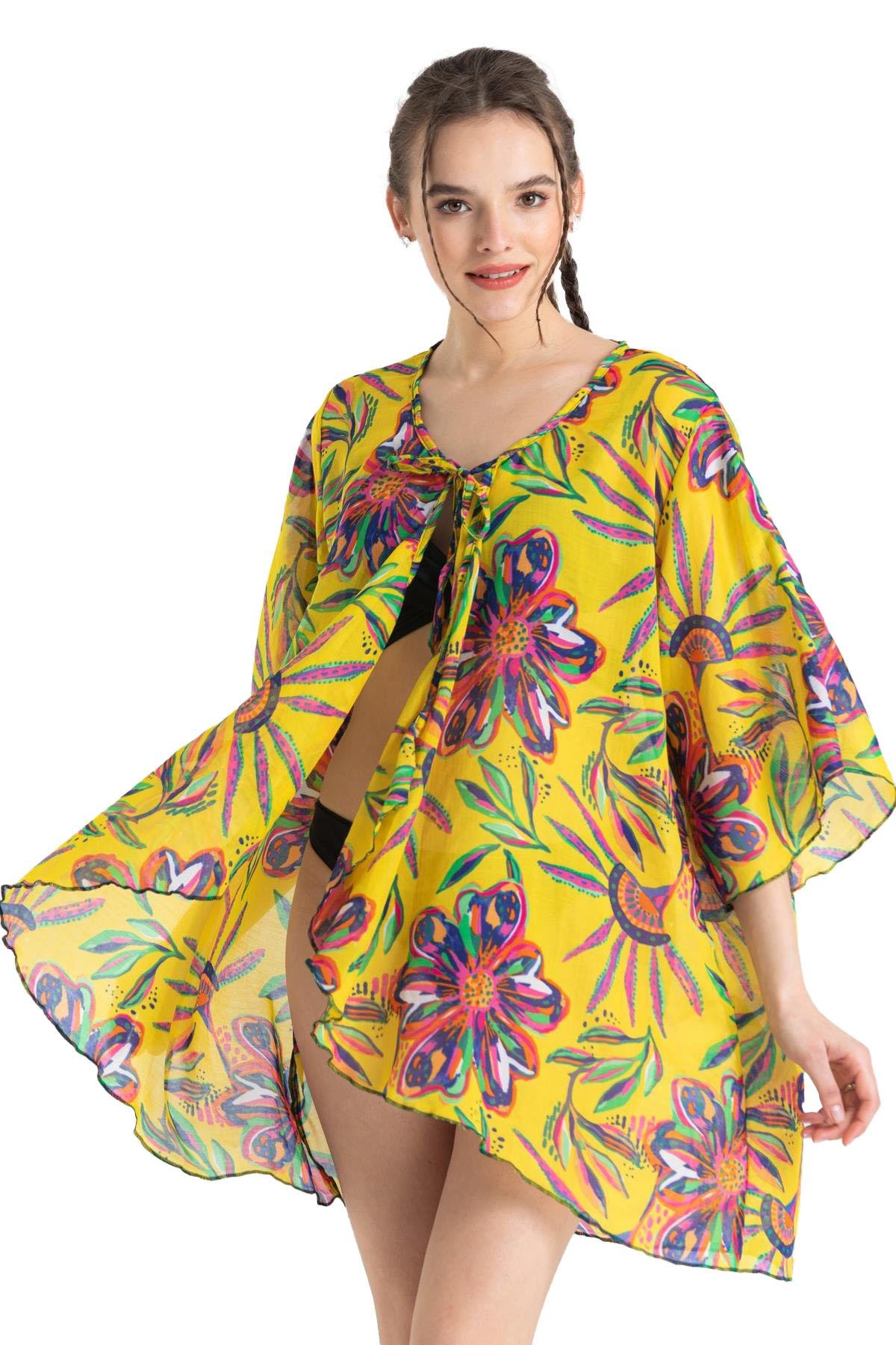 Side Vual Pareo Sarı 6191