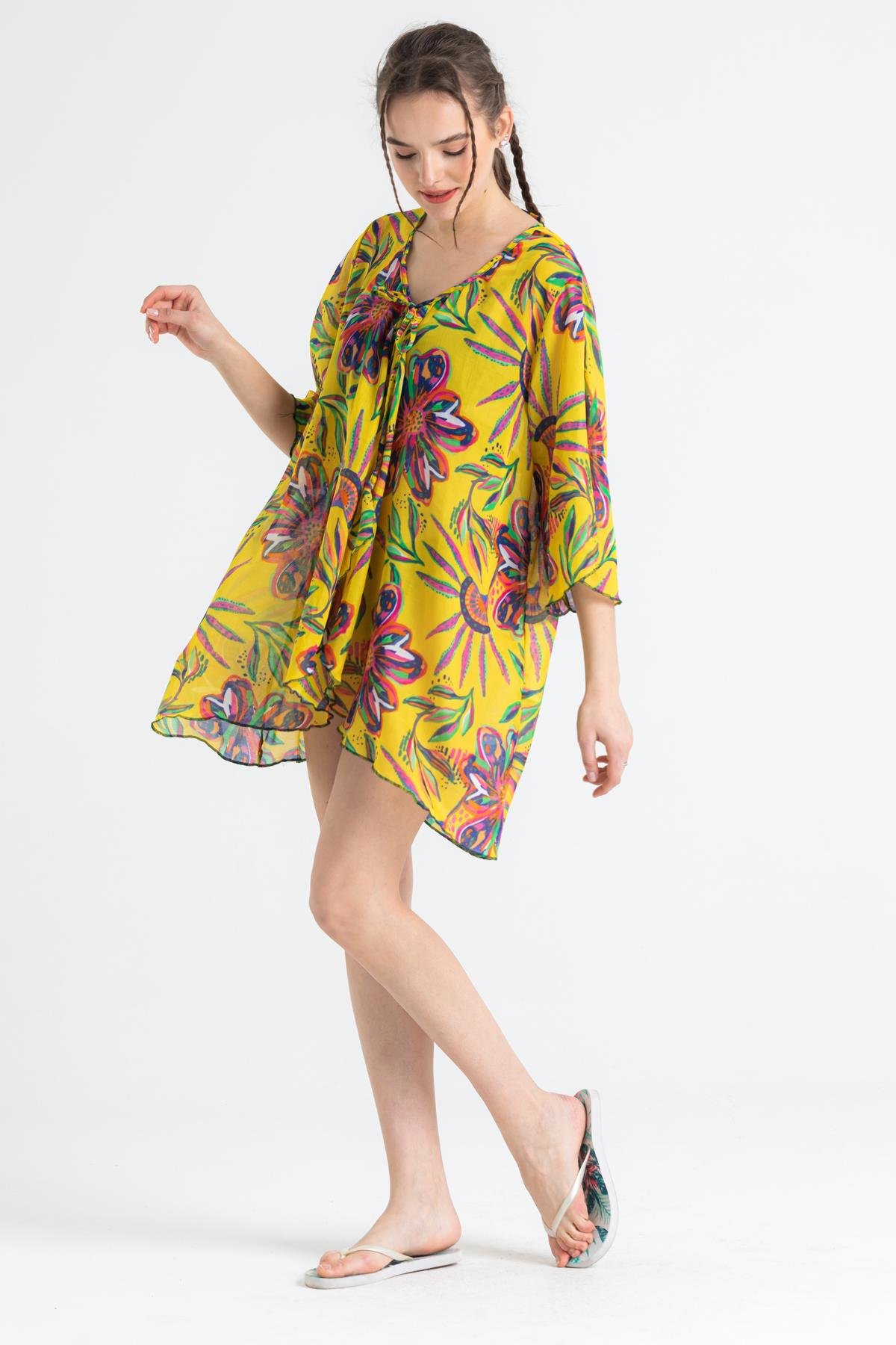 Side Vual Pareo Sarı 6191