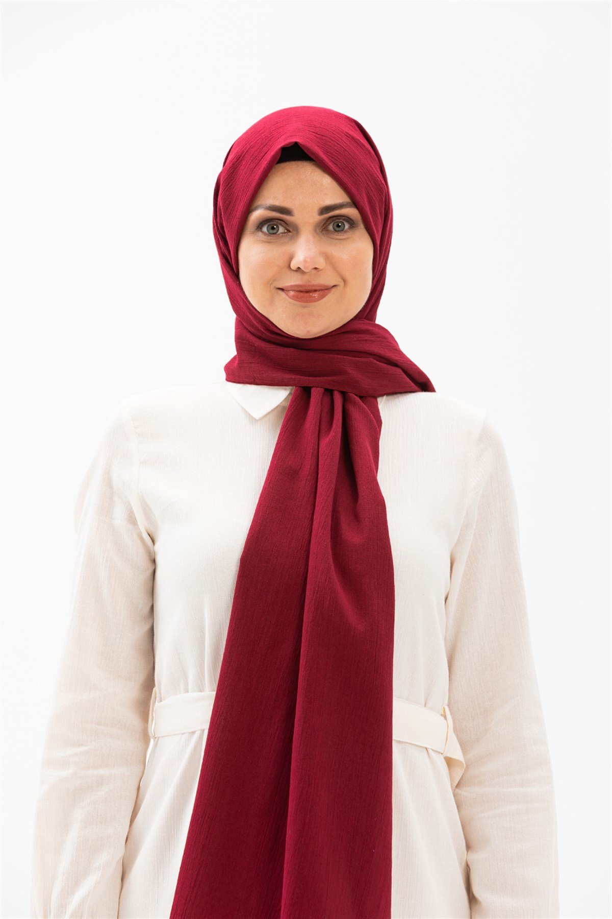 Şile Bezi Şal Bordo