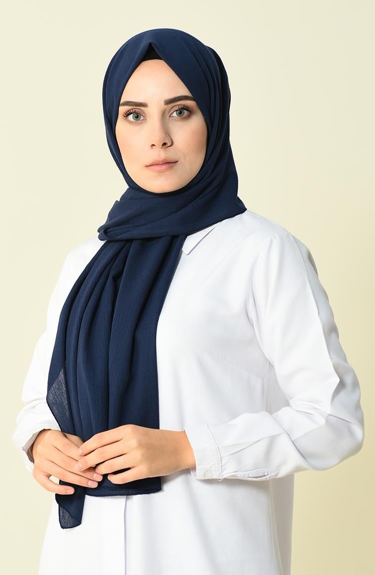 Şile Bezi Şal Lacivert Lcvt