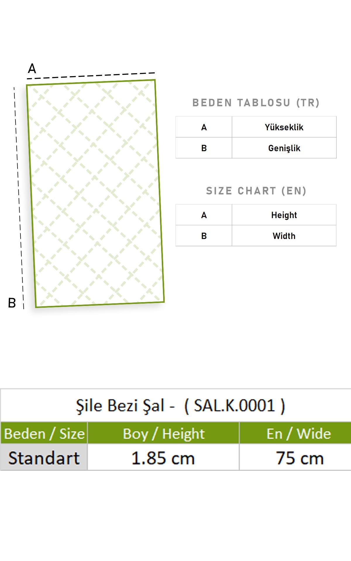 Şile Bezi Şal Mor Mor