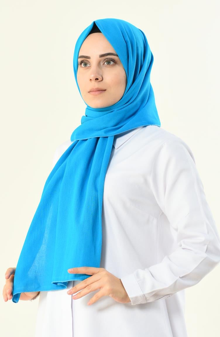 Şile Bezi Şal Turkuaz Trkz